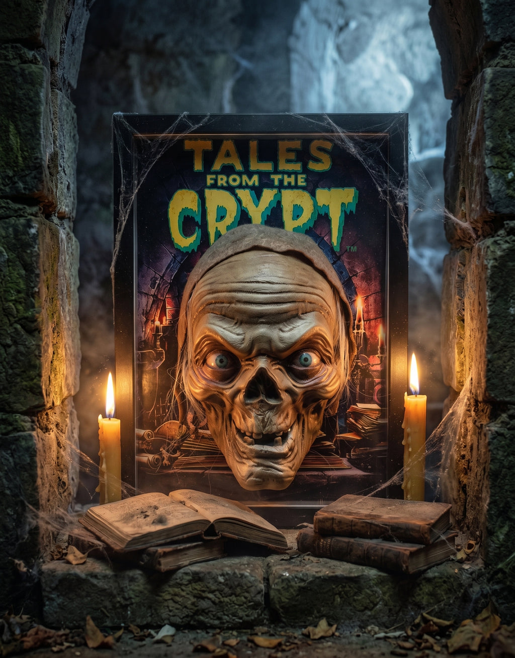 Tales from the Crypt 3D Wall Art – Crypt Keeper Handmade Frame | Nightmares in Frame