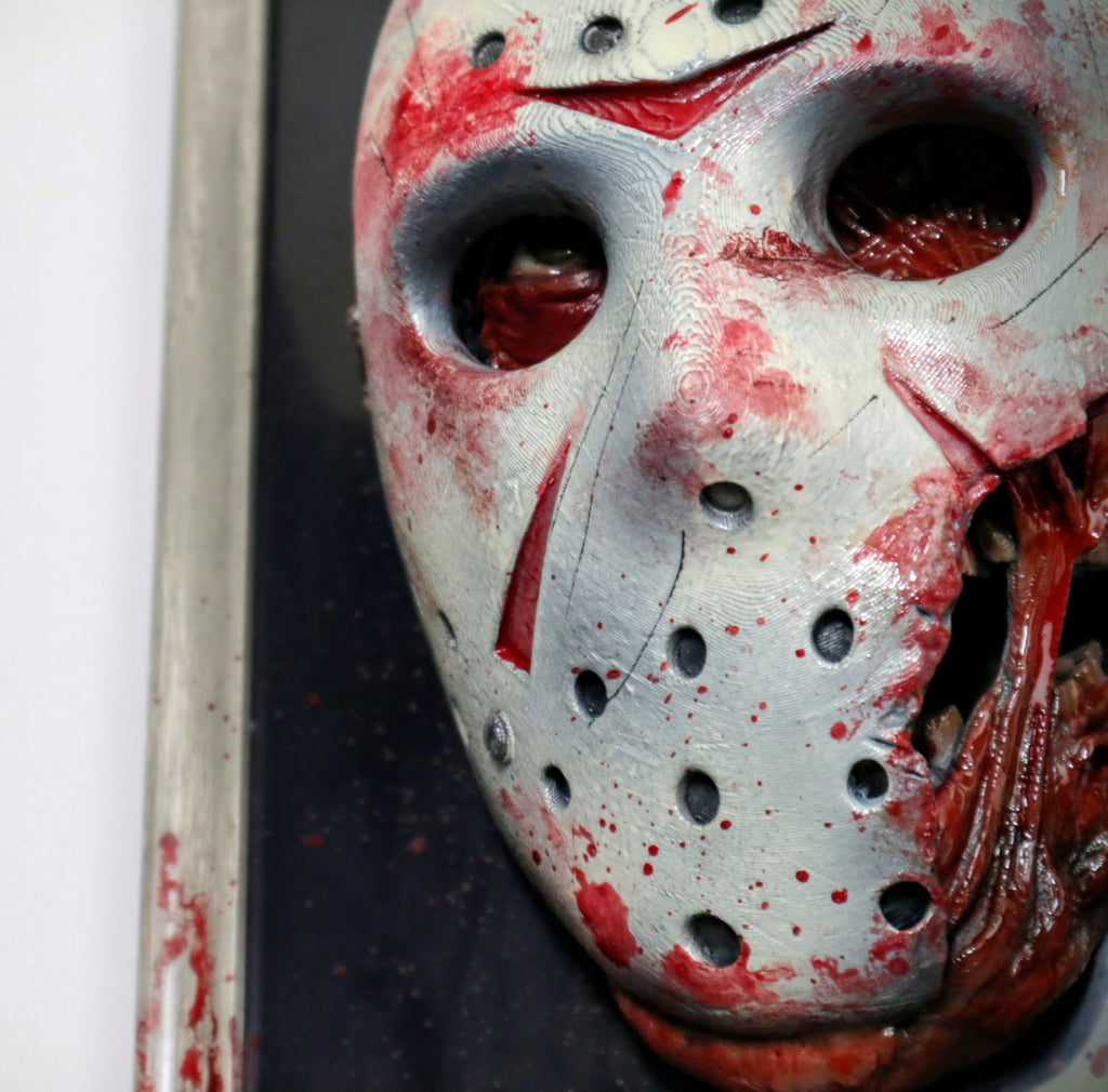 JASON – 3D Horror Wall Mask – Inspired by Friday the 13th