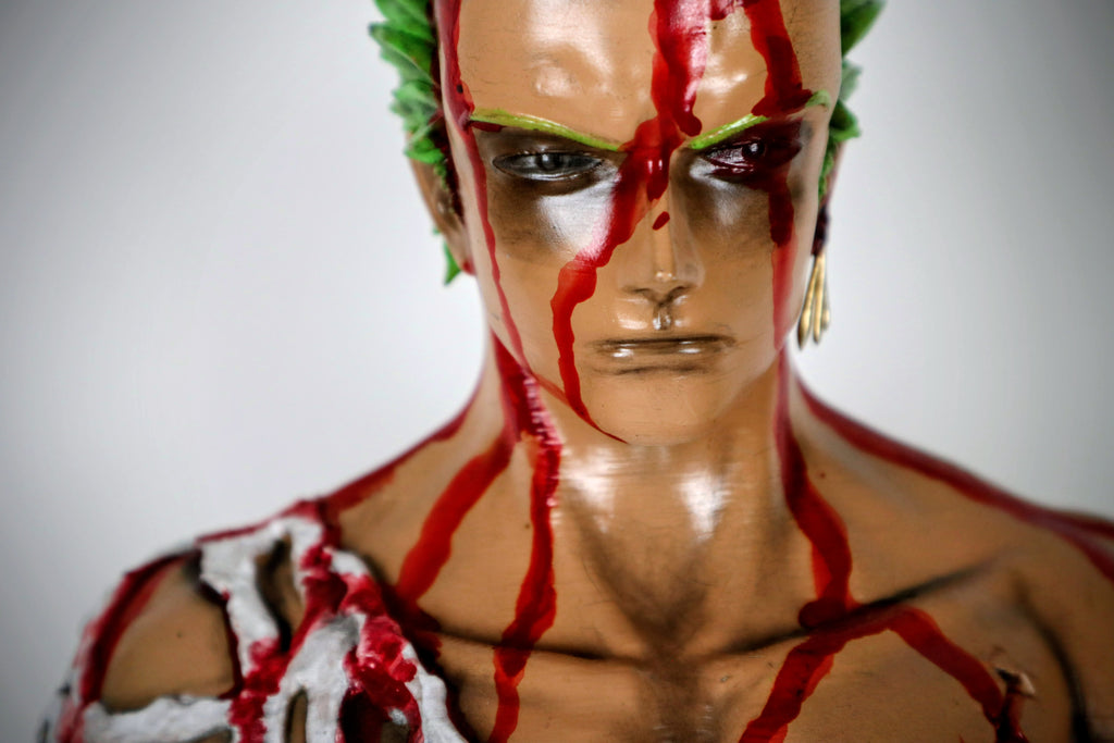 ⚔️ Zoro – “Nothing Happened.” | Statua artigianale 3D | The Frame Beyond