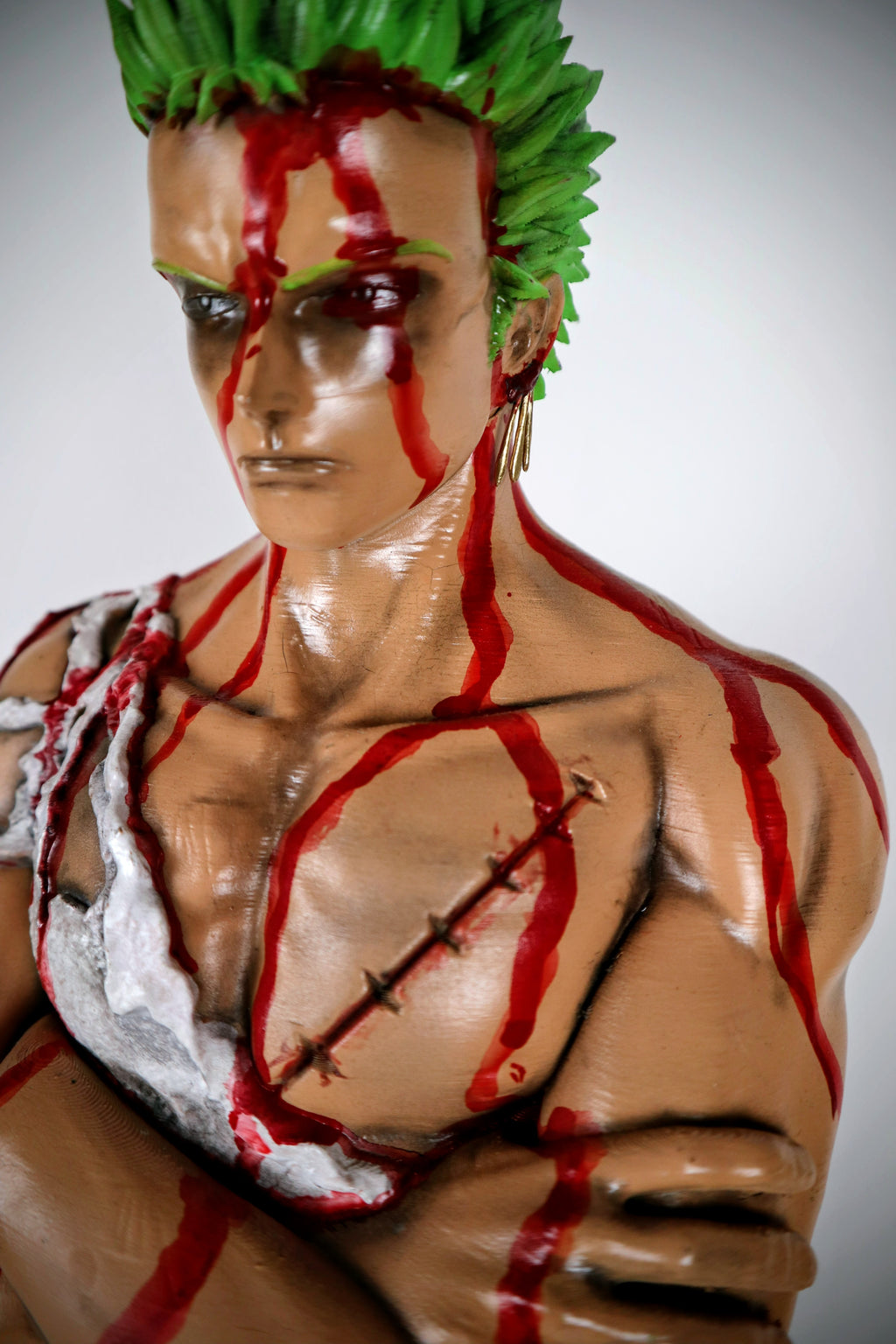 ⚔️ Zoro – “Nothing Happened.” | Statua artigianale 3D | The Frame Beyond