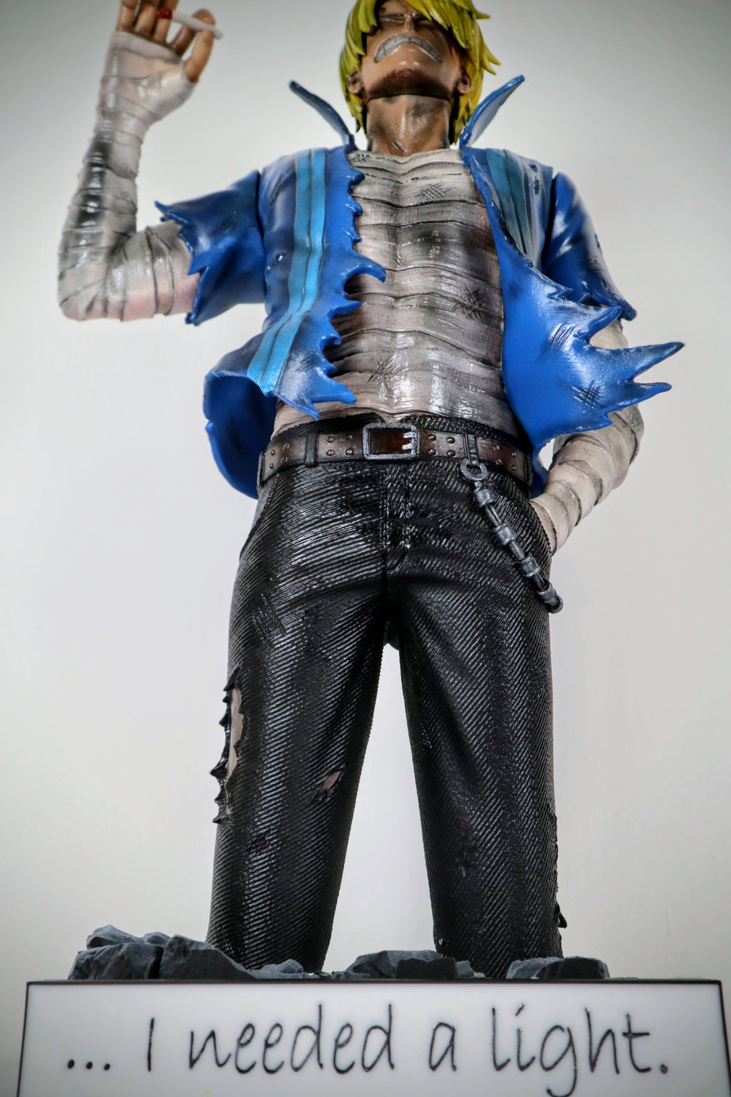 🔥 Sanji – “I Needed a Light.” | Statua artigianale 3D | The Frame Beyond