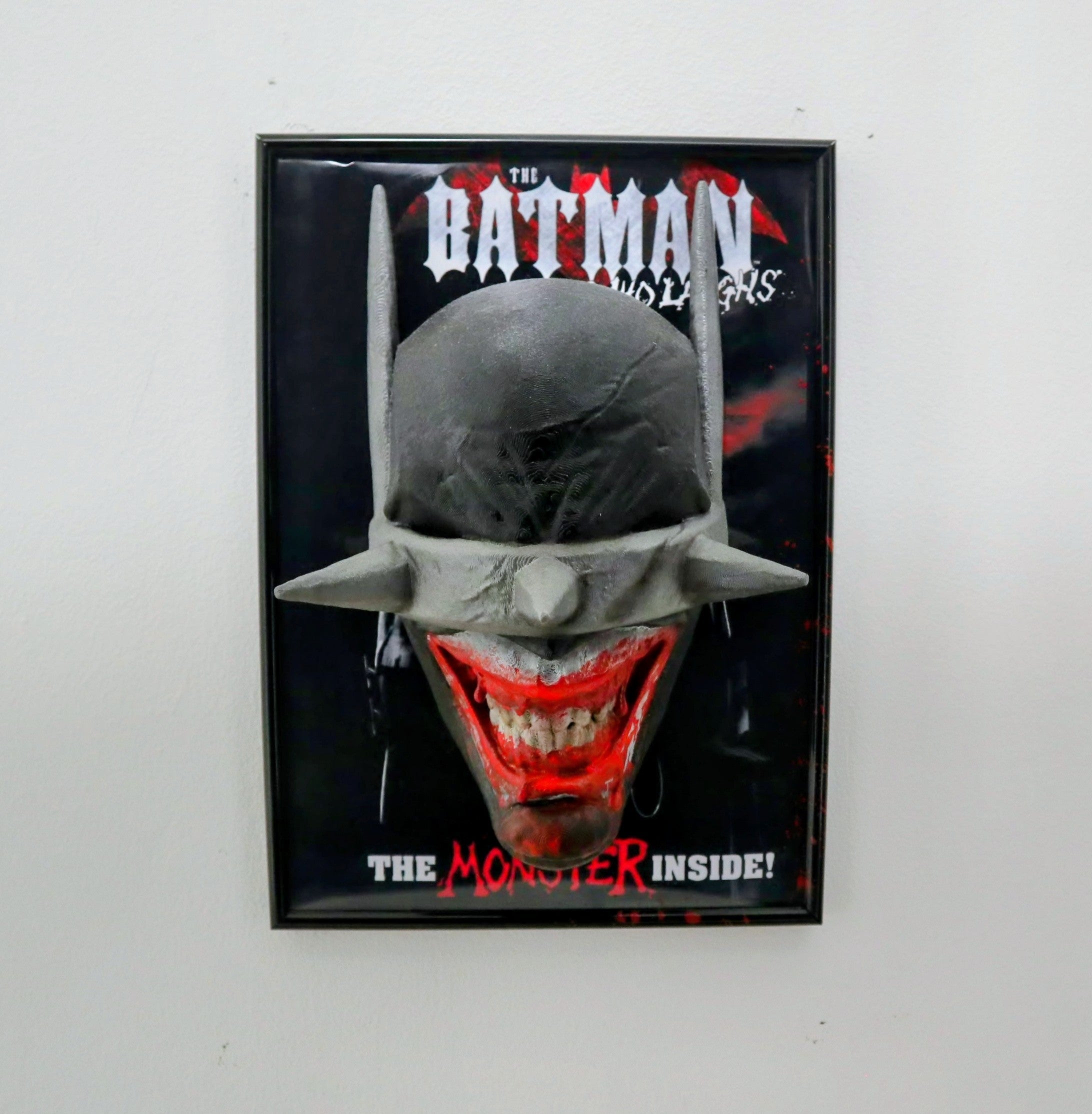 Laughing Darkness – Batman Who Laughs• Hand-painted 3D painting