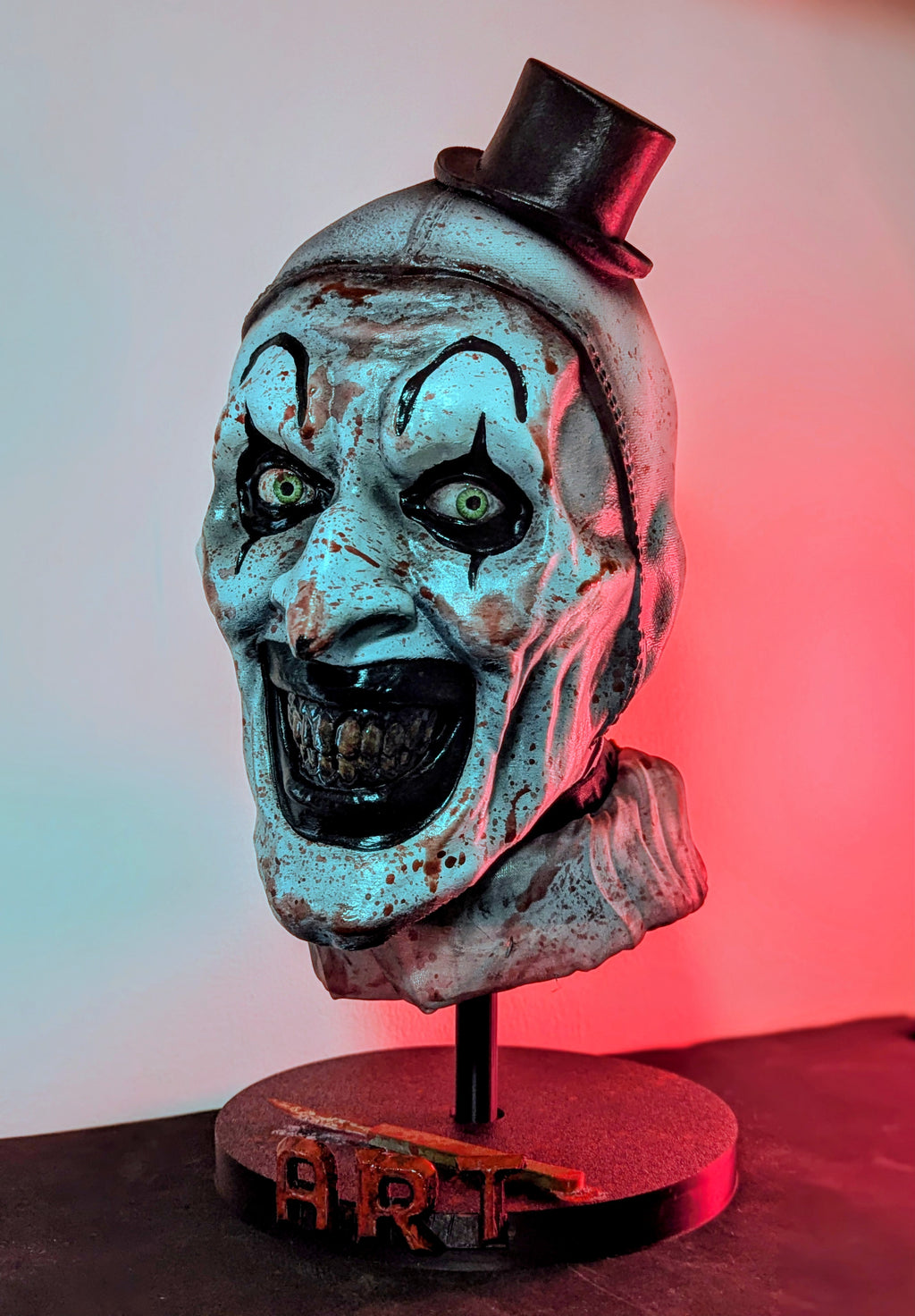 Art the Clown – Scultura da Collezione Ispirata a Terrifier | Handmade Horror Figure