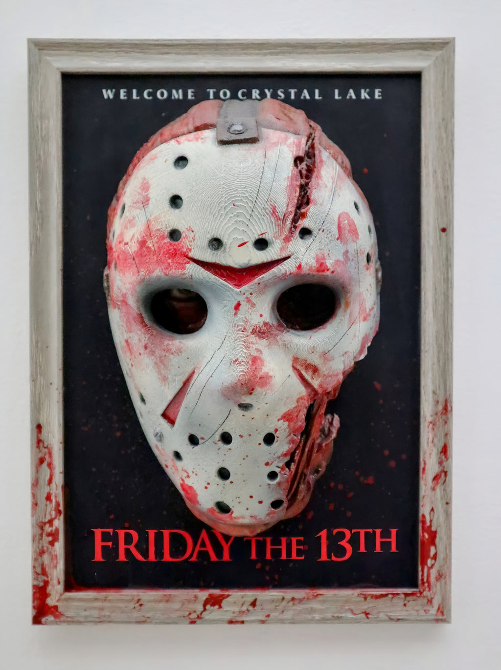 JASON – 3D Horror Wall Mask – Inspired by Friday the 13th