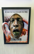 Nightmares in Frame - Candyman — Quadro 3D Vista frontale | The Frame Beyond