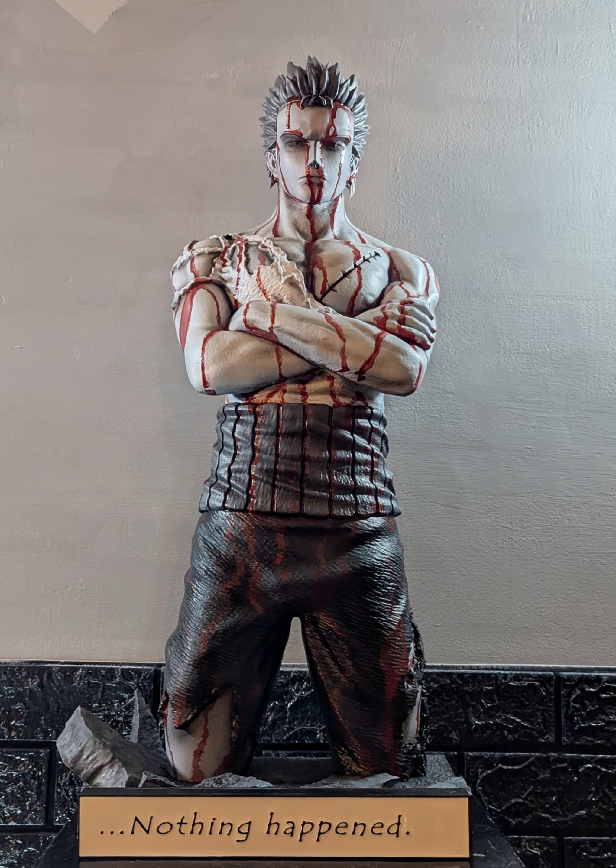 Figura Esclusiva "Nothing Happened" | Statua di Zoro da One Piece | Dipinta a Mano, Edizione Limitata da Collezione