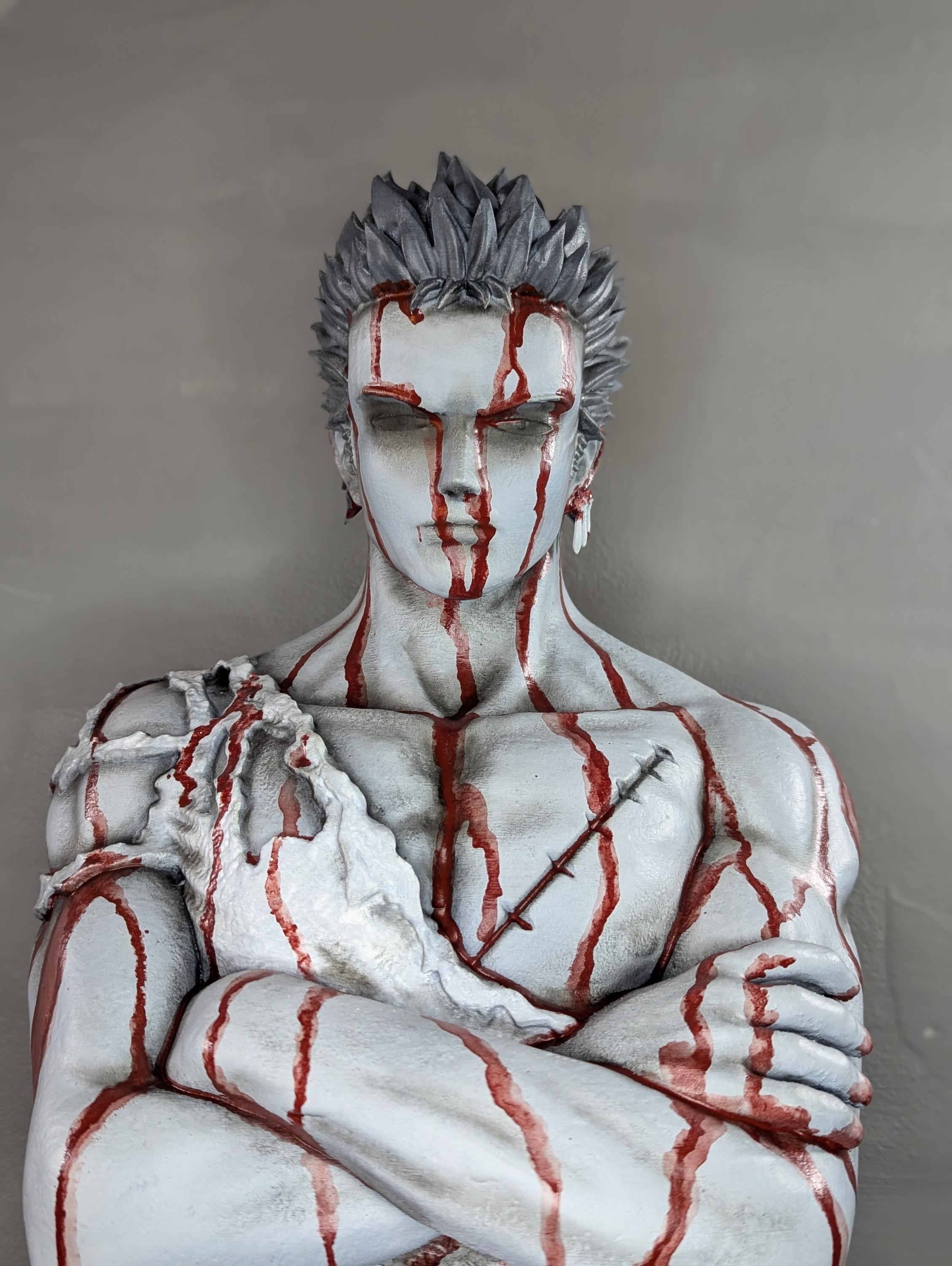Figura Esclusiva "Nothing Happened" | Statua di Zoro da One Piece | Dipinta a Mano, Edizione Limitata da Collezione