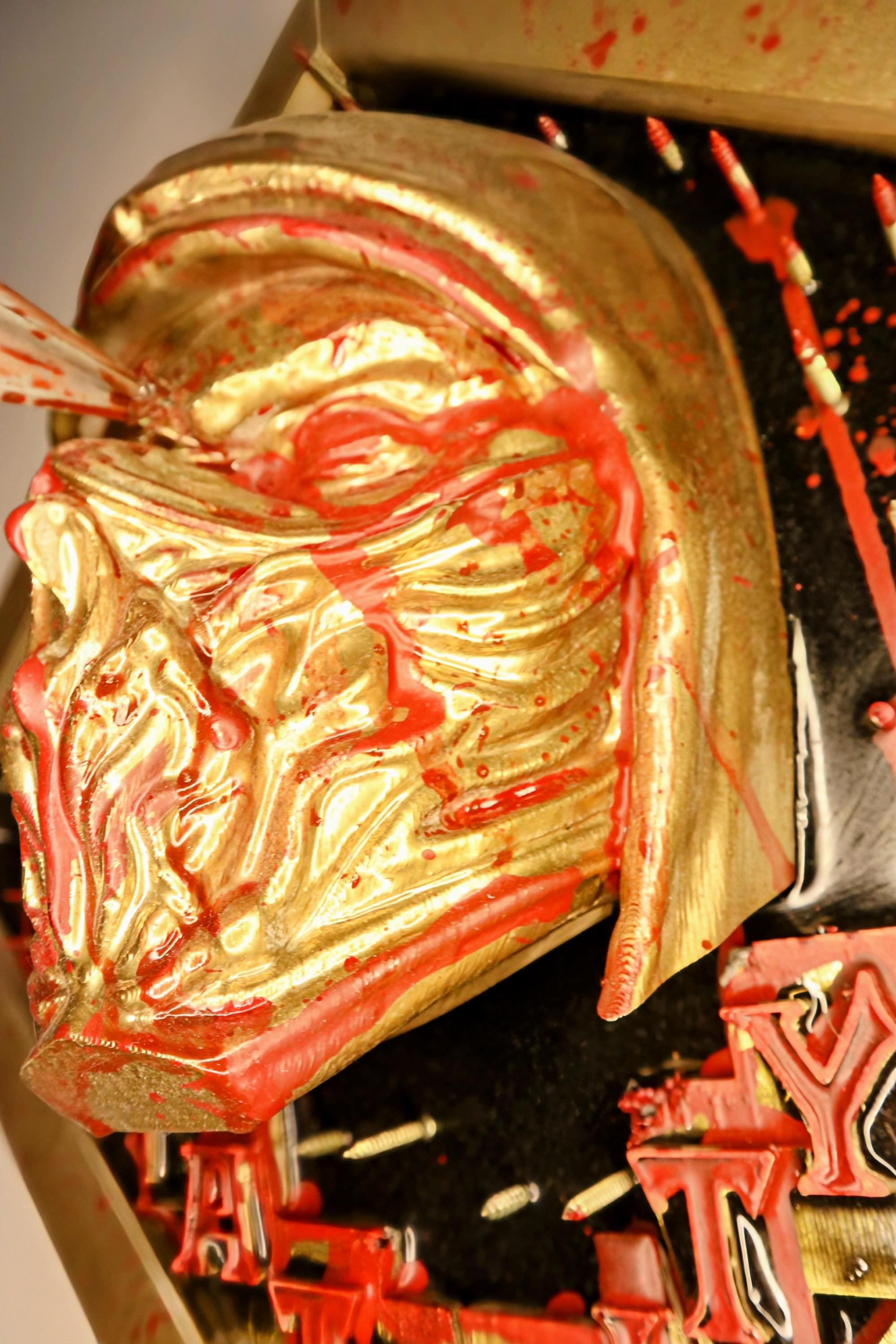 FINISH HIM – Scorpion 3D Wall Sculpture – Hand Painted Art