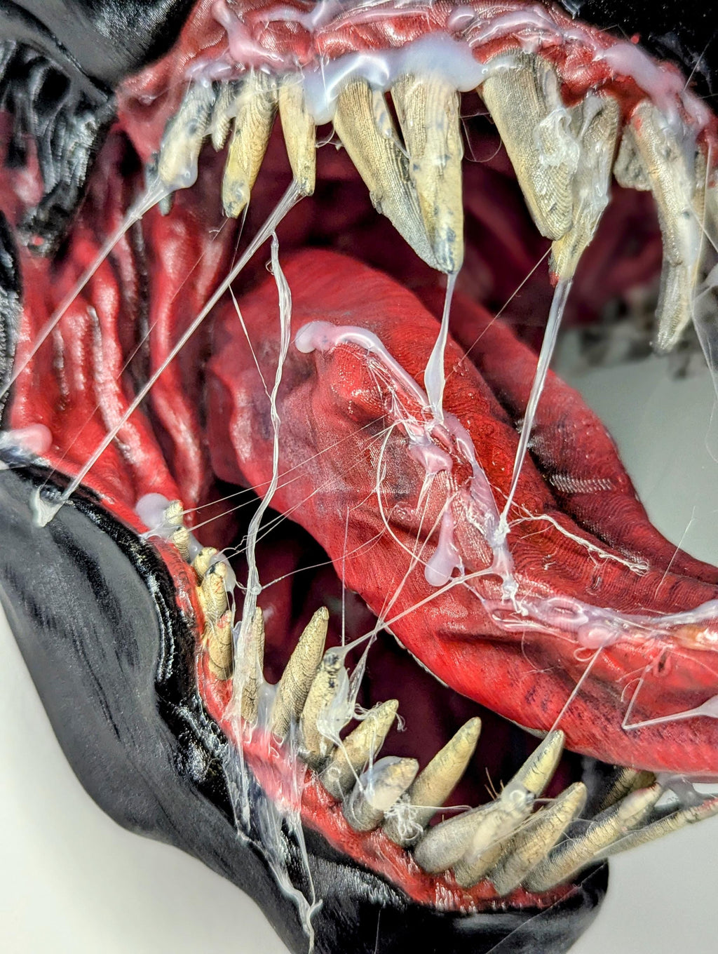011 "VNM" – Venom Bust 3D Print – Hand-Painted Sculpture 26×20×15 cm – Unique Collector’s Piece