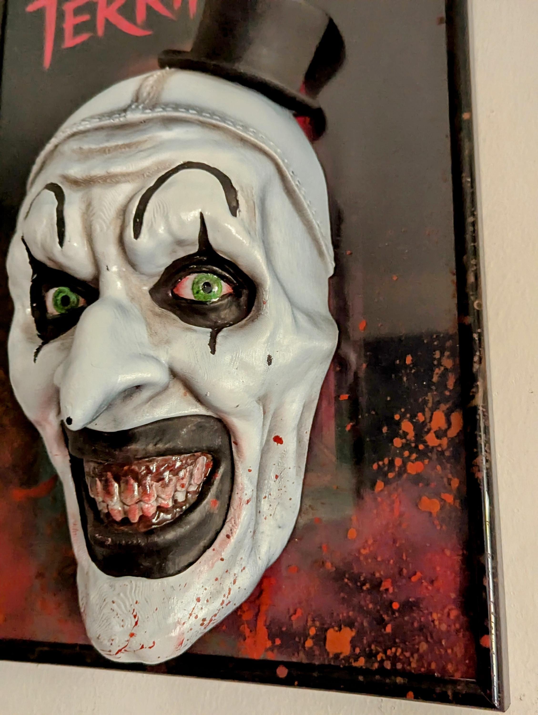 Art the Clown – Decorazione da Muro Tridimensionale Terrifier 2
