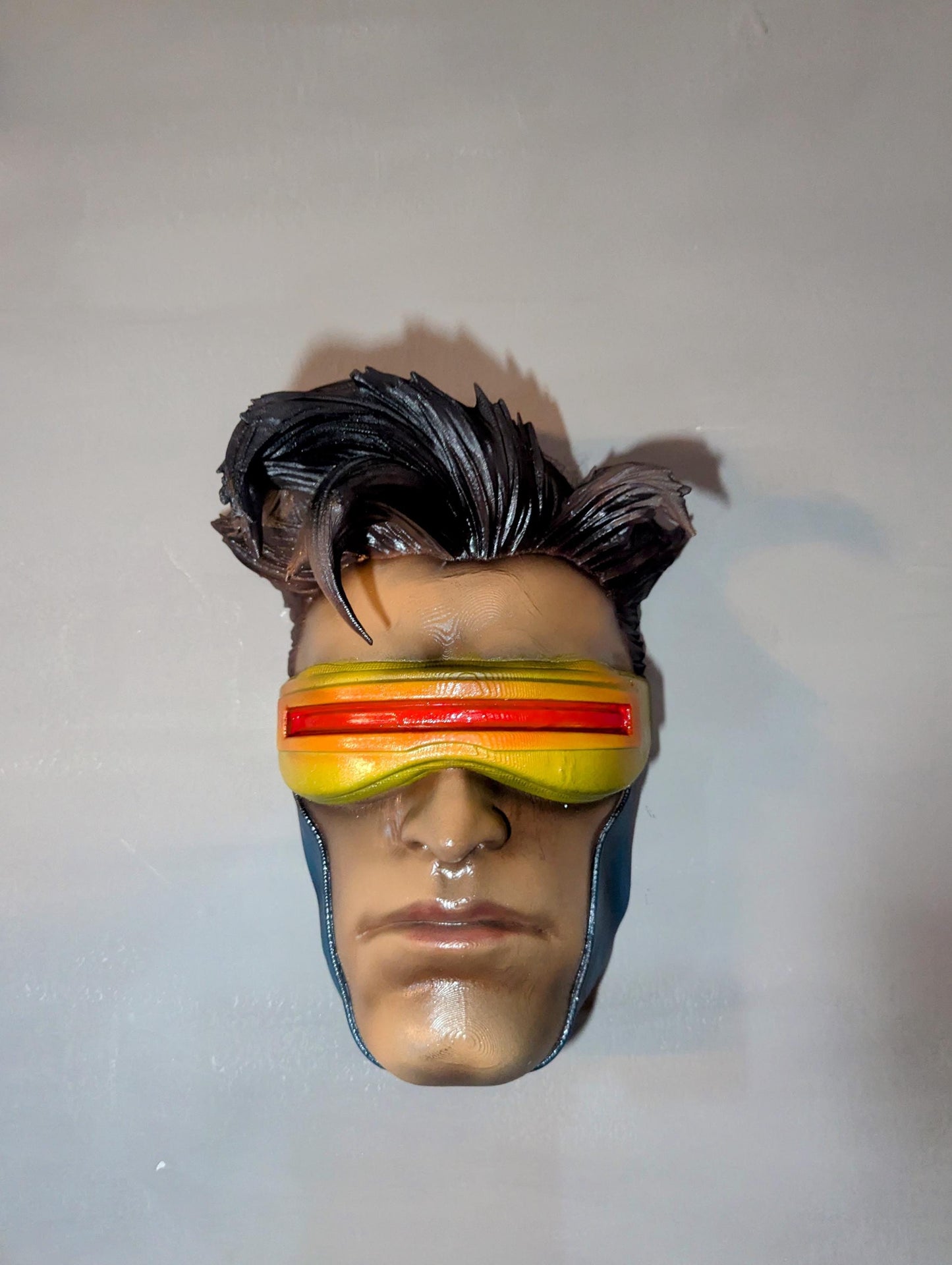 022 "CYC" – Artistic Wall Head of Cyclops • 3D Hand-Painted Fan Art • 23×17×10 cm