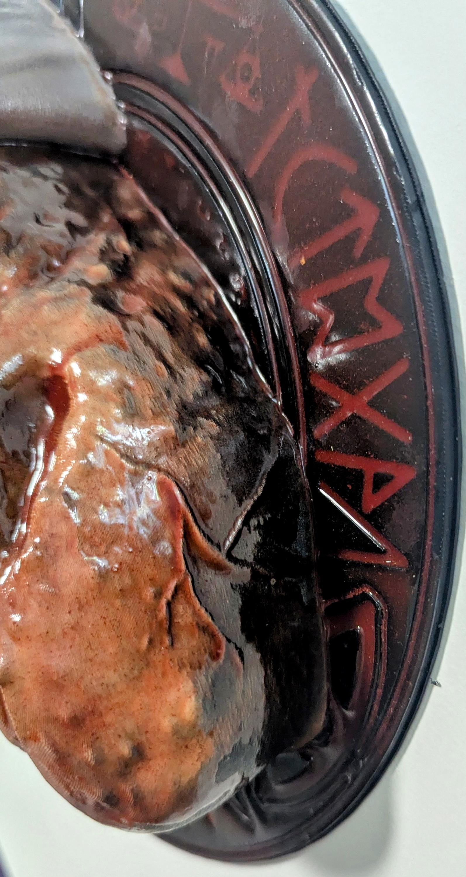 027 “SHN” – Testa artistica da parete dell’infermiera di Silent Hill - Fan Art 3D dipinta a mano - Base Ø24×9 cm
