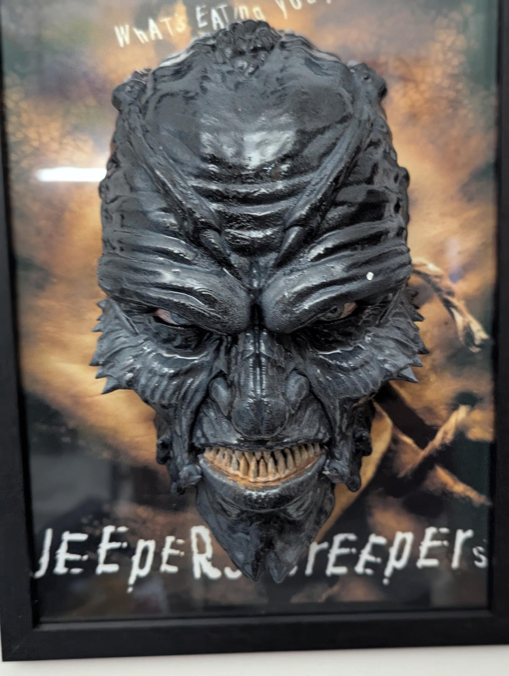 Jeepers Creepers – 3D Art Painting • Hand-Painted Fan Art • The Creeper • 30×22×12 cm