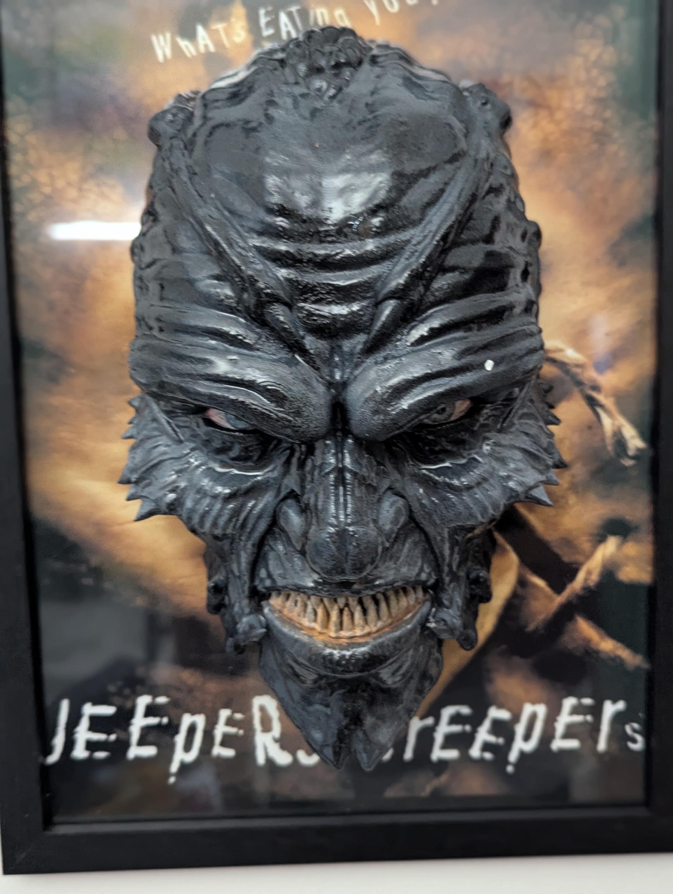 Jeepers Creepers – 3D Art Painting • Hand-Painted Fan Art • The Creeper • 30×22×12 cm