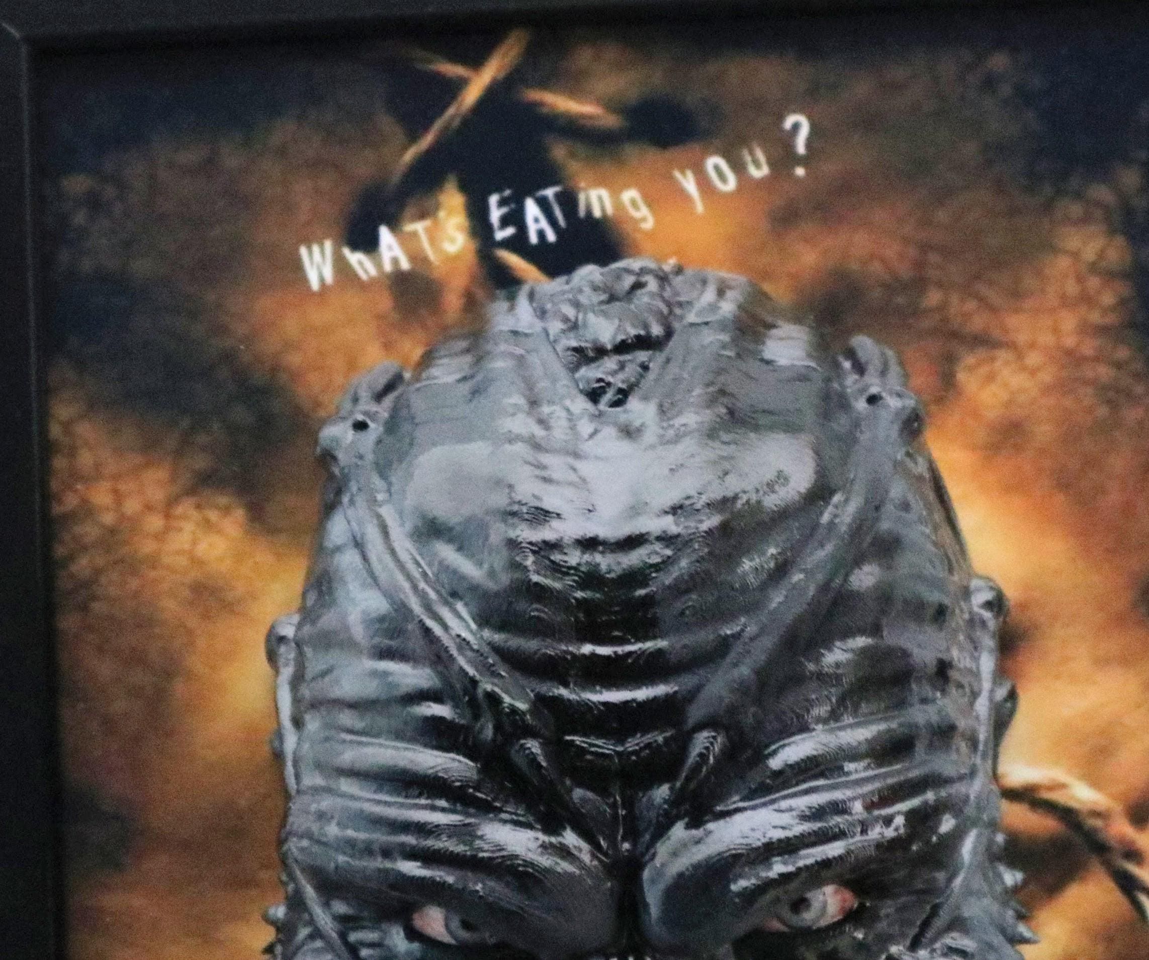 Jeepers Creepers – 3D Art Painting • Hand-Painted Fan Art • The Creeper • 30×22×12 cm