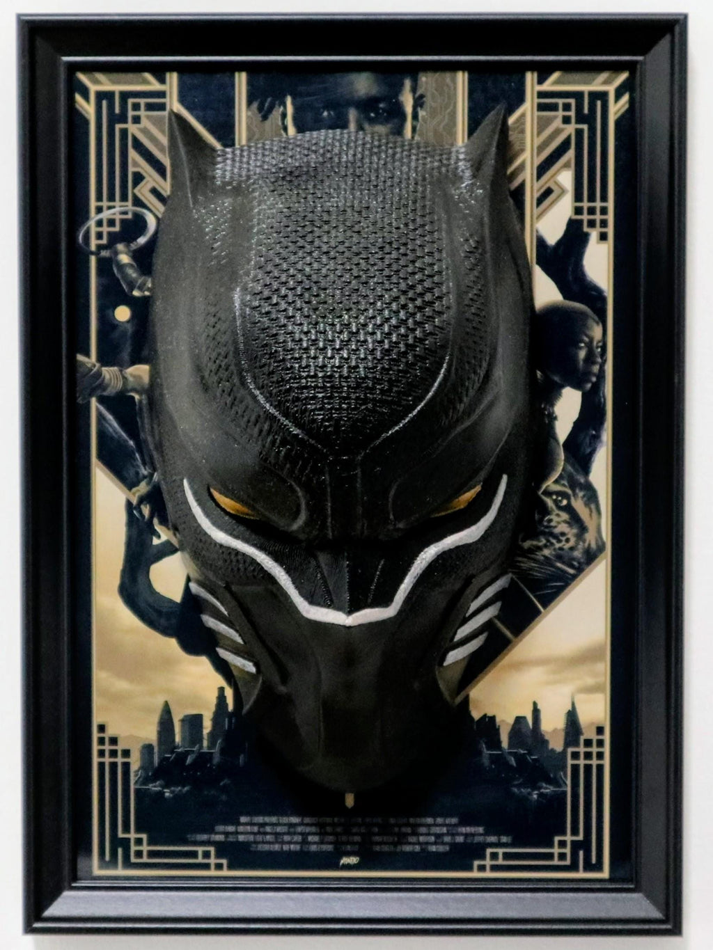 Royal Vigilance – Black Panther – Unique Collectible Artwork