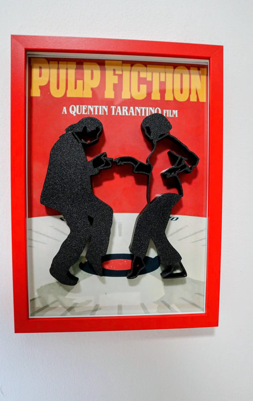 Pulp Fiction • • Cuadro 3D