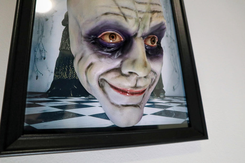 Uncle Fester 3D Painting • The Addams Family Fan Art Horror – Hand-Painted Sculpture