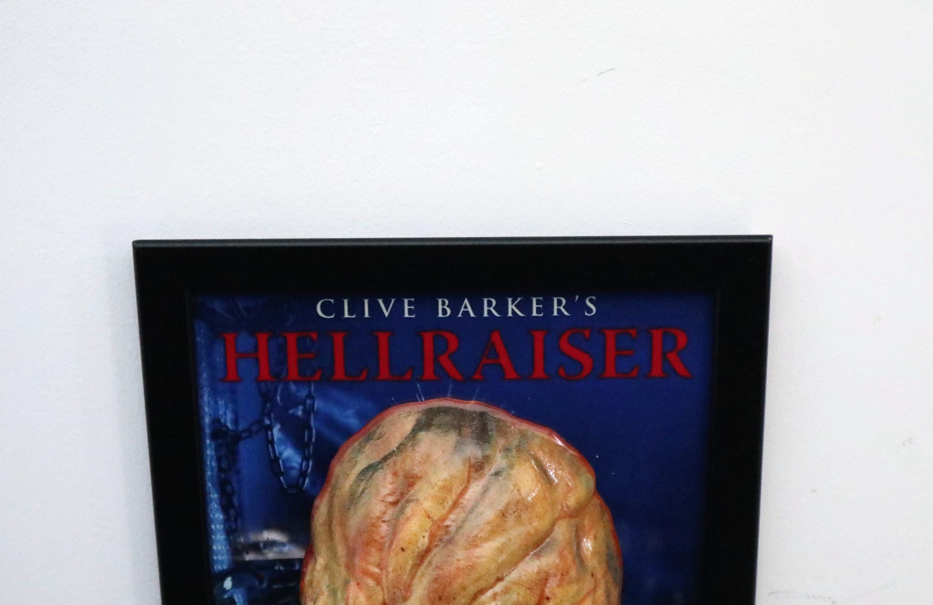 Hellraiser Chatterer – Quadro 3D Artistico • Fan Art Dipinta a Mano • 30×22×12 cm