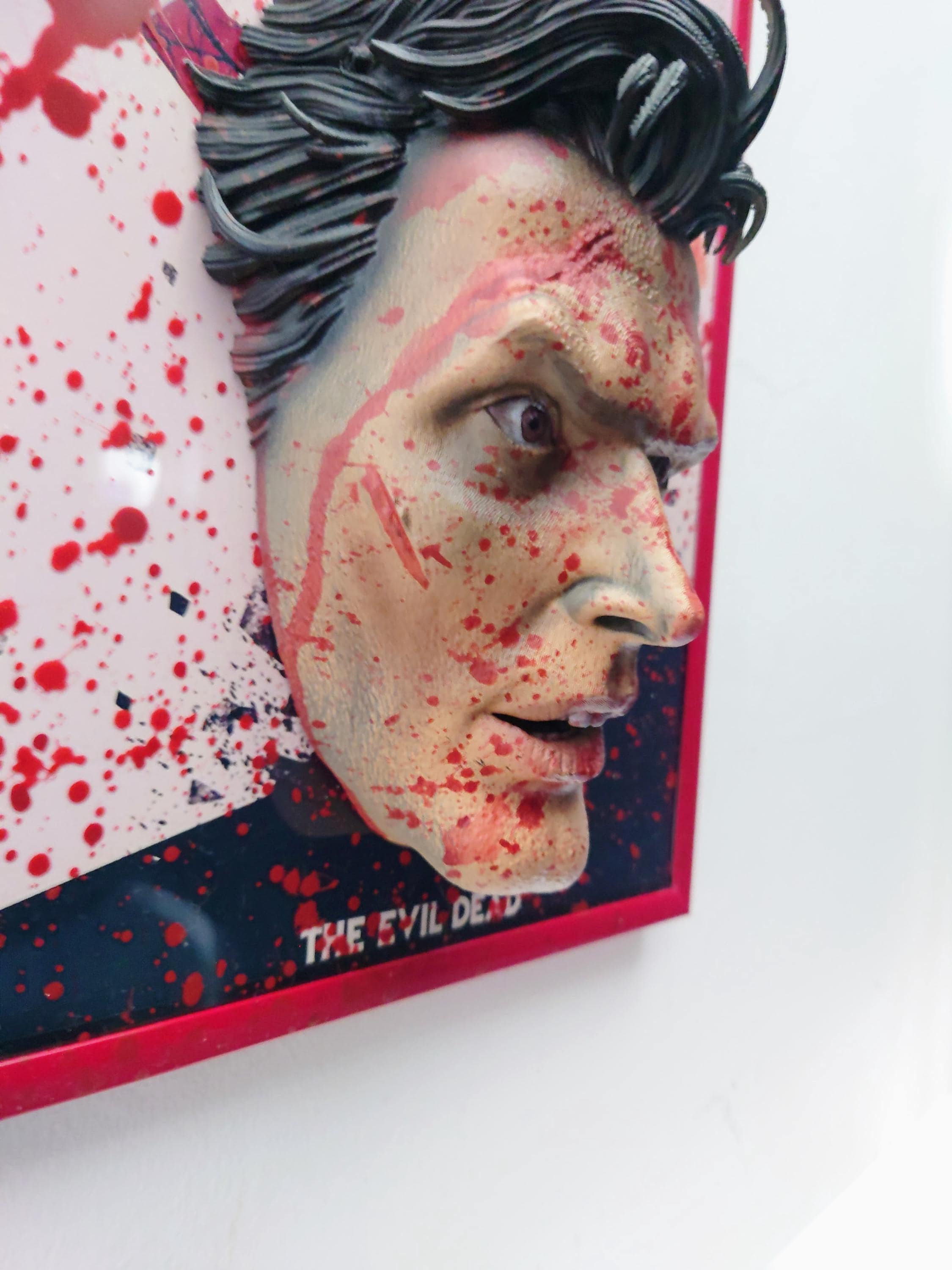 The Evil Dead – Quadro 3D Artistico • Fan Art Dipinta a Mano • 31×22×10 cm