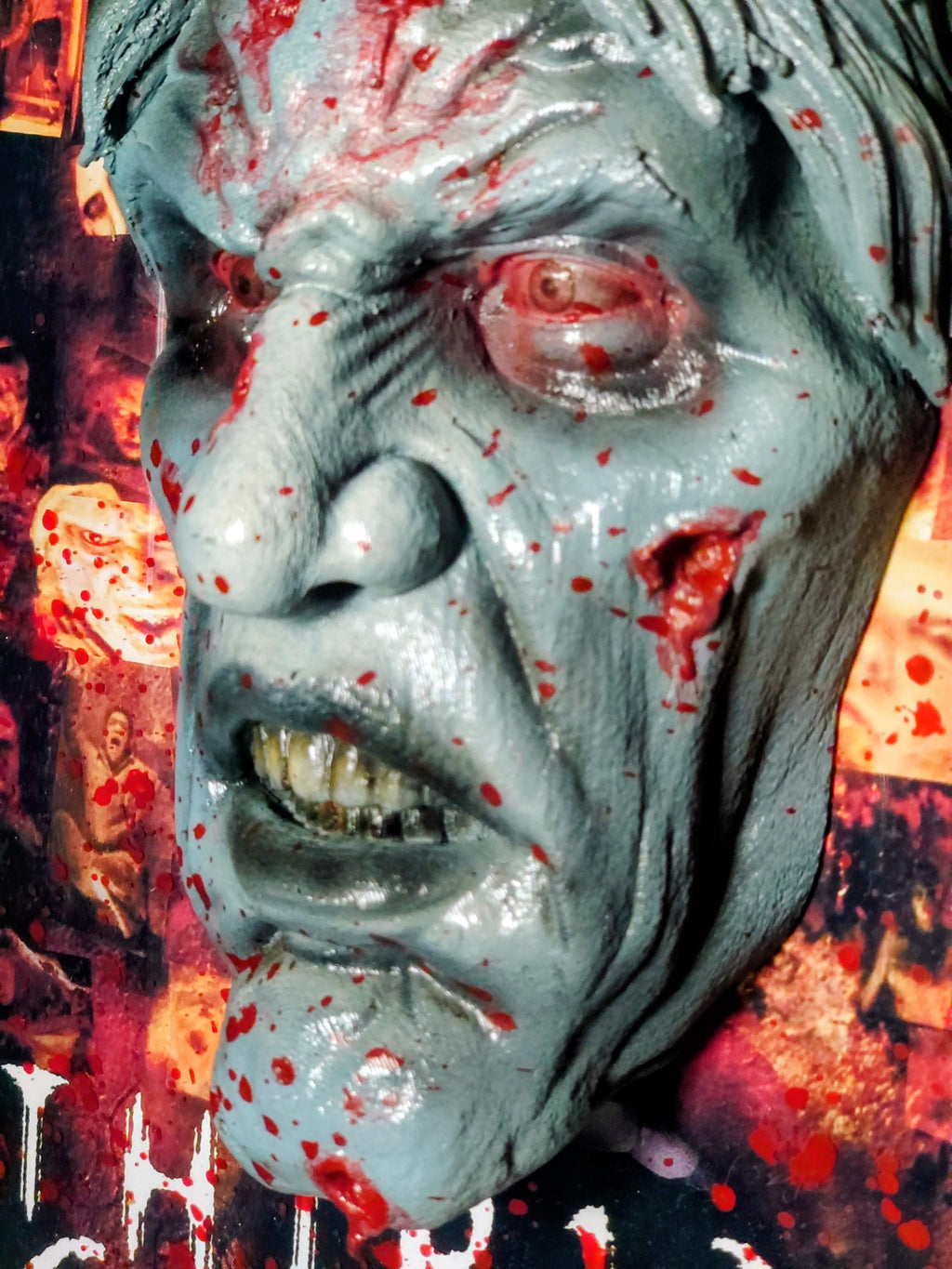 Thir13en Ghosts – Quadro 3D Artistico • Fan Art Dipinta a Mano • 33×24×8 cm