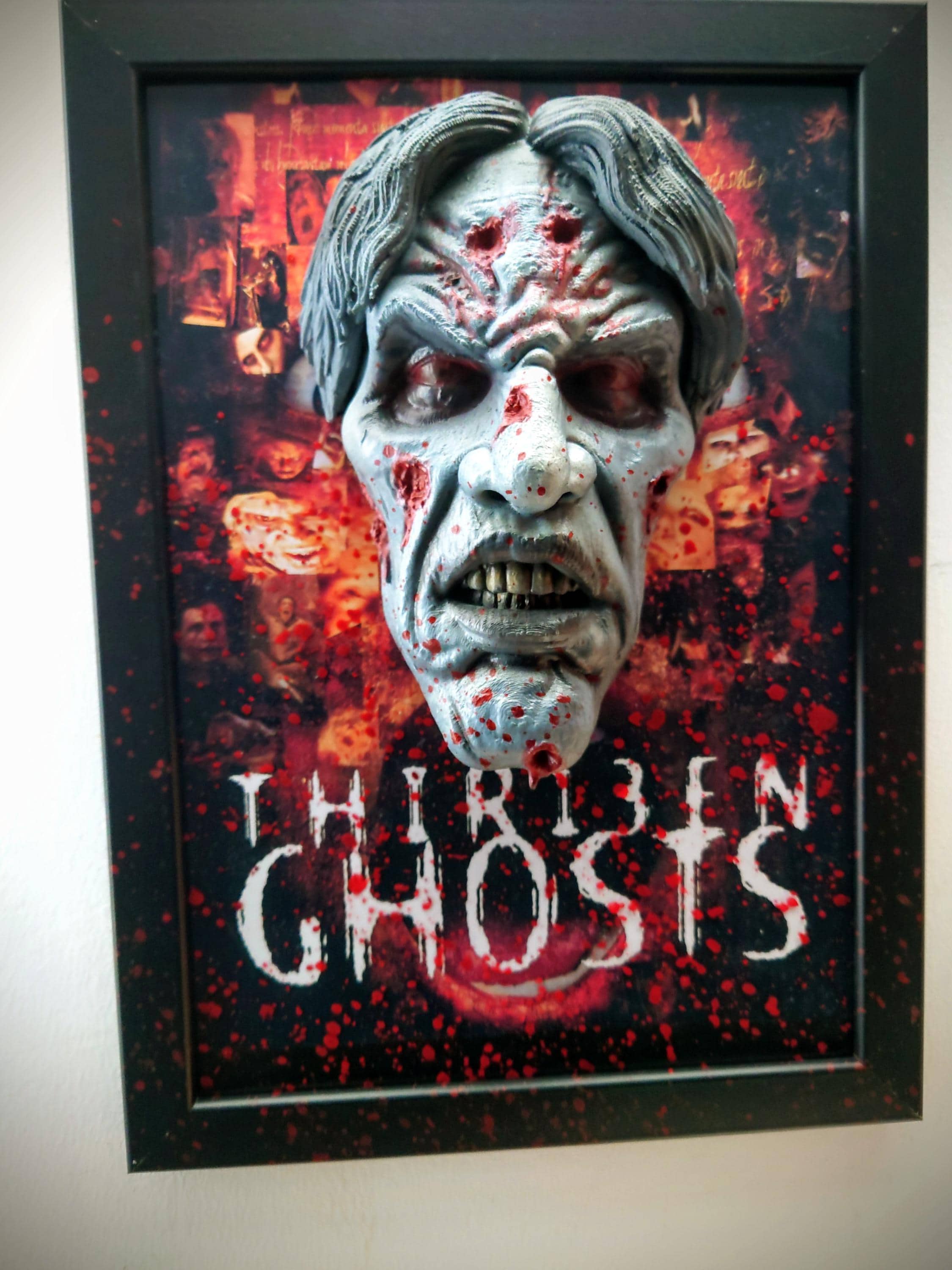 Thir13en Ghosts – Quadro 3D Artistico • Fan Art Dipinta a Mano • 33×24×8 cm