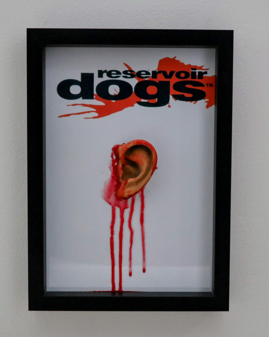 Reservoir Dogs • Tarantino Fan Art, 3D Painting with Bleeding Ear