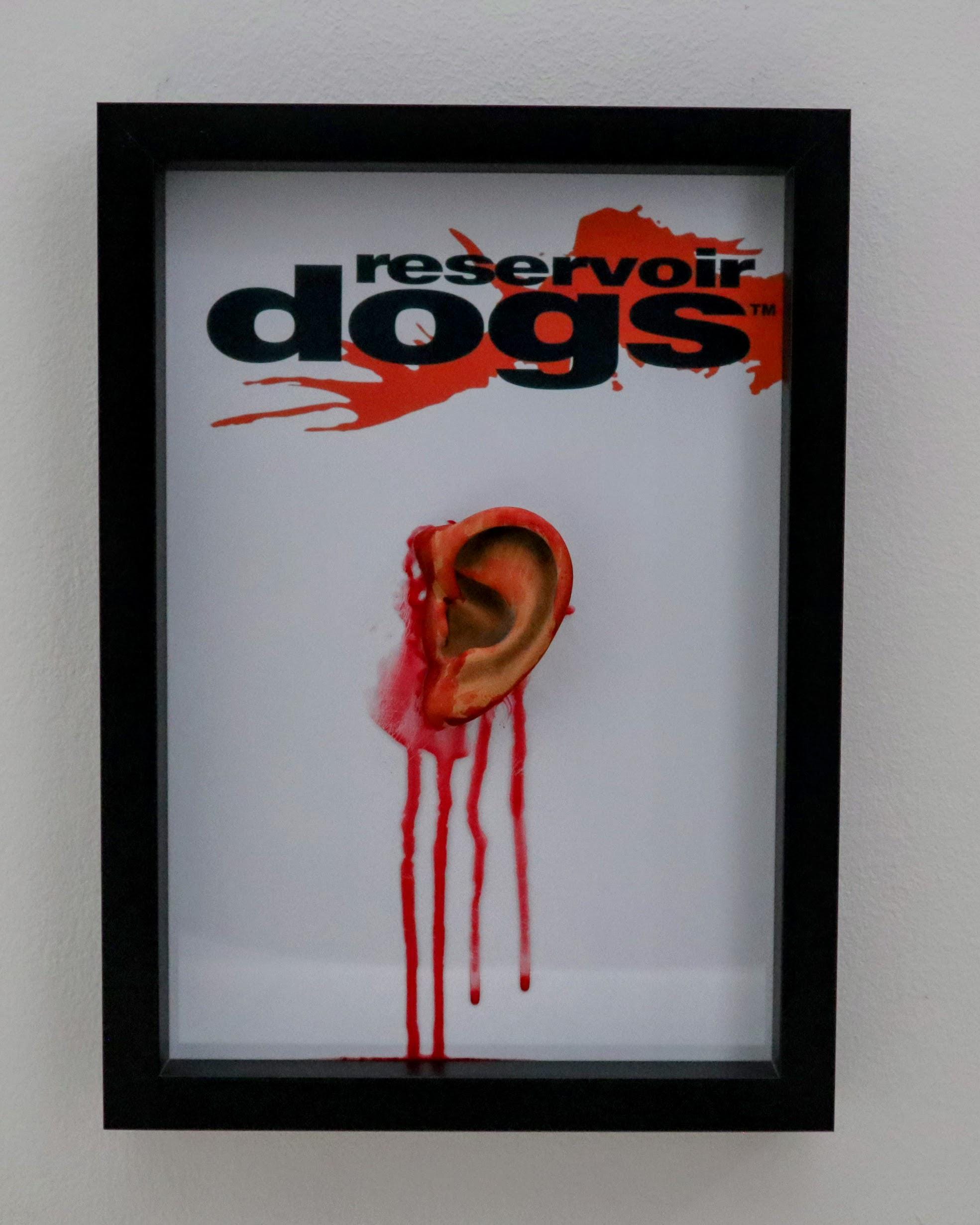 Reservoir Dogs • Tarantino Fan Art, 3D Painting with Bleeding Ear