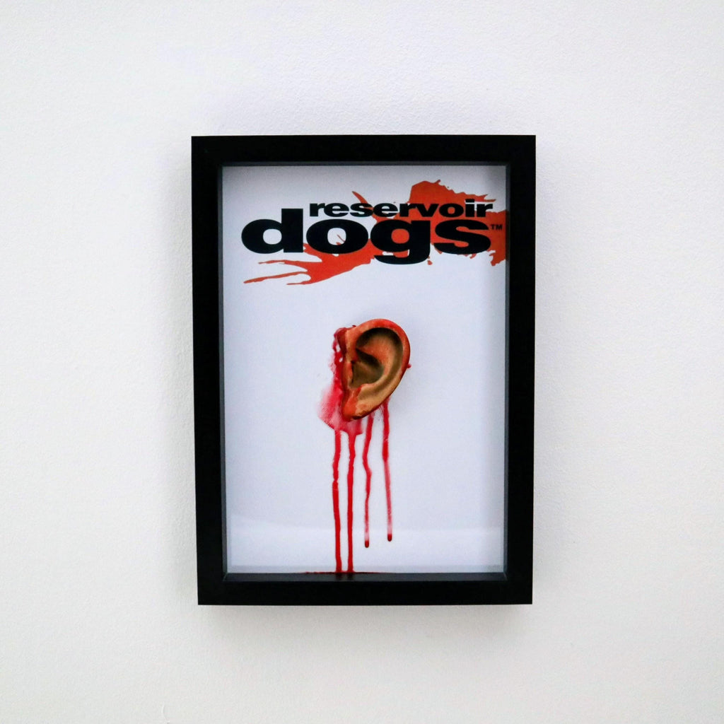 Reservoir Dogs • Tarantino Fan Art, 3D Painting with Bleeding Ear