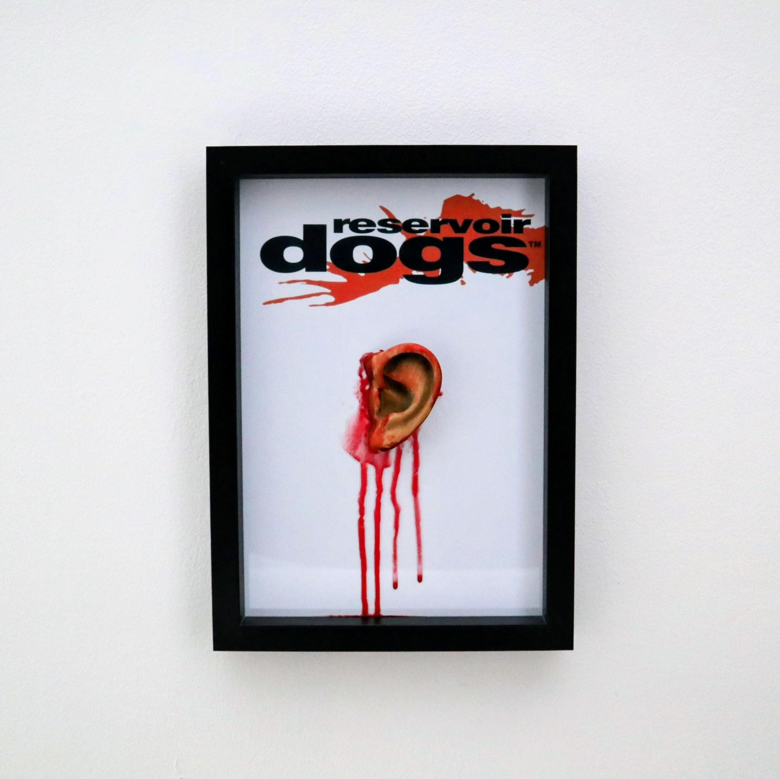 Reservoir Dogs • Tarantino Fan Art, 3D Painting with Bleeding Ear