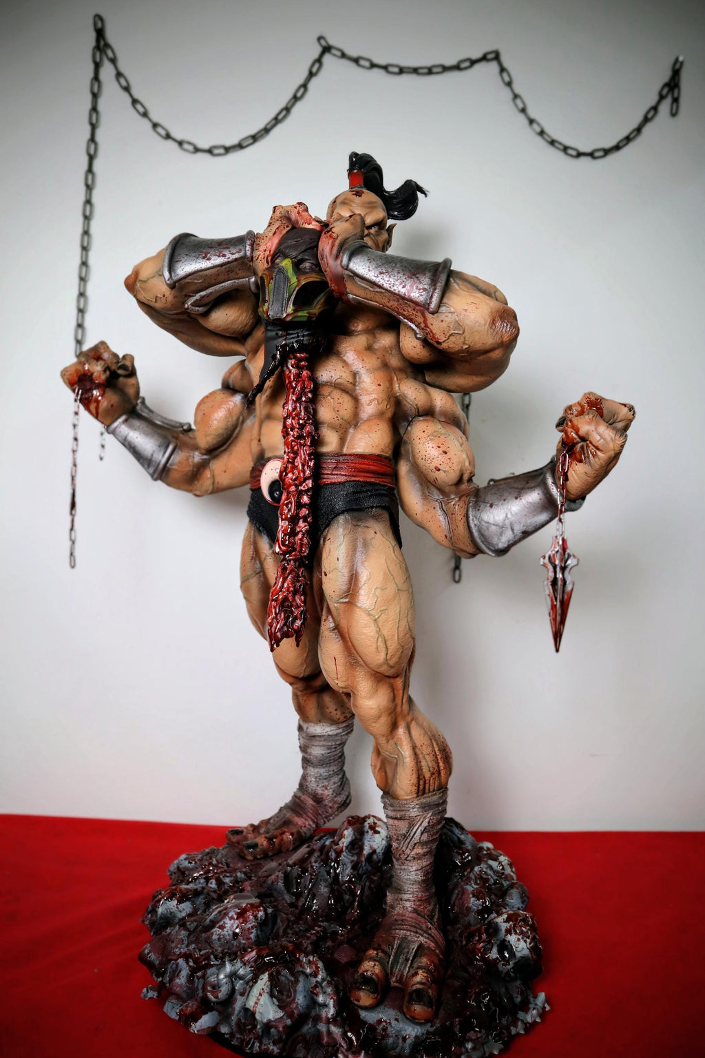 RELICS: Digital Remains - Goro Shokan Warrior Statua 1 Metro OOAK Mortal Kombat - Foto 2 | The Frame Beyond