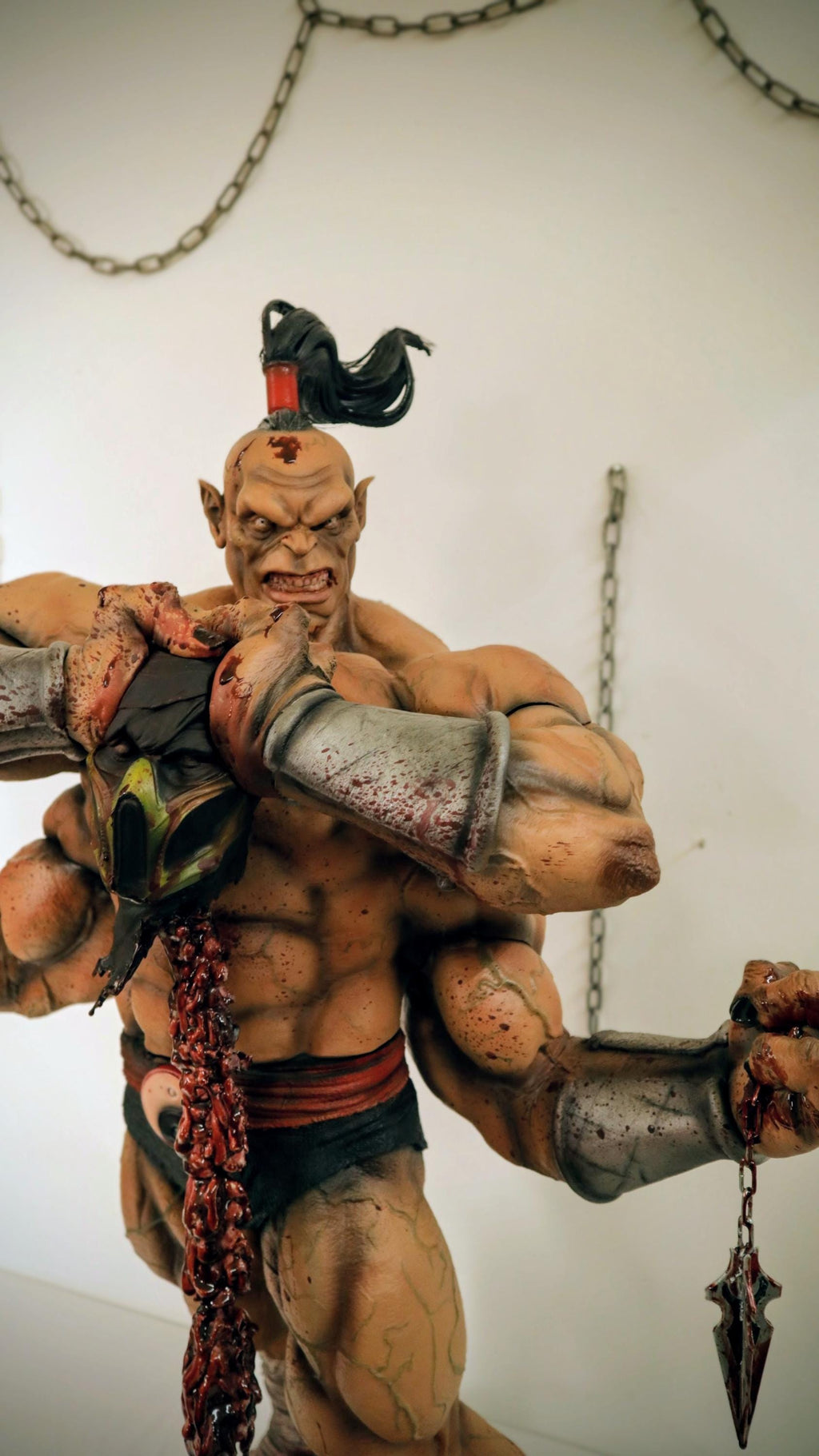 RELICS: Digital Remains - Goro Shokan Warrior Statua 1 Metro OOAK Mortal Kombat - Foto 6 | The Frame Beyond