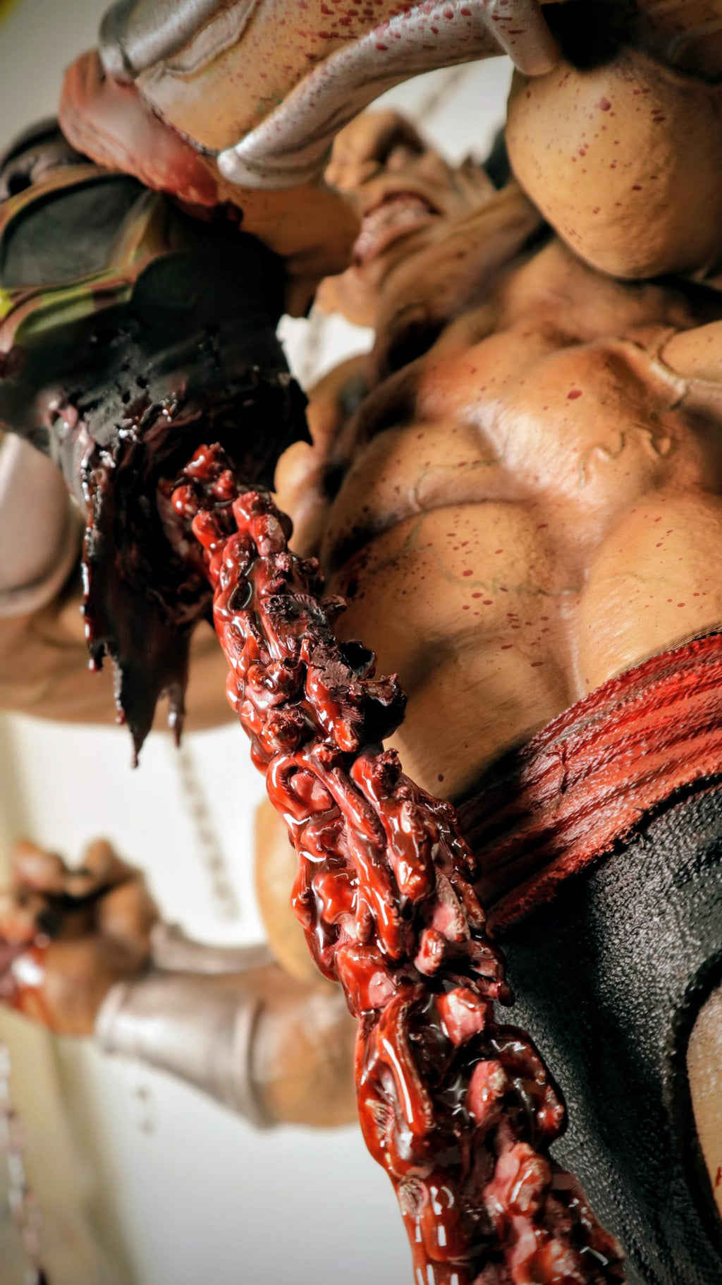 RELICS: Digital Remains - Goro Shokan Warrior Statua 1 Metro OOAK Mortal Kombat - Foto 8 | The Frame Beyond