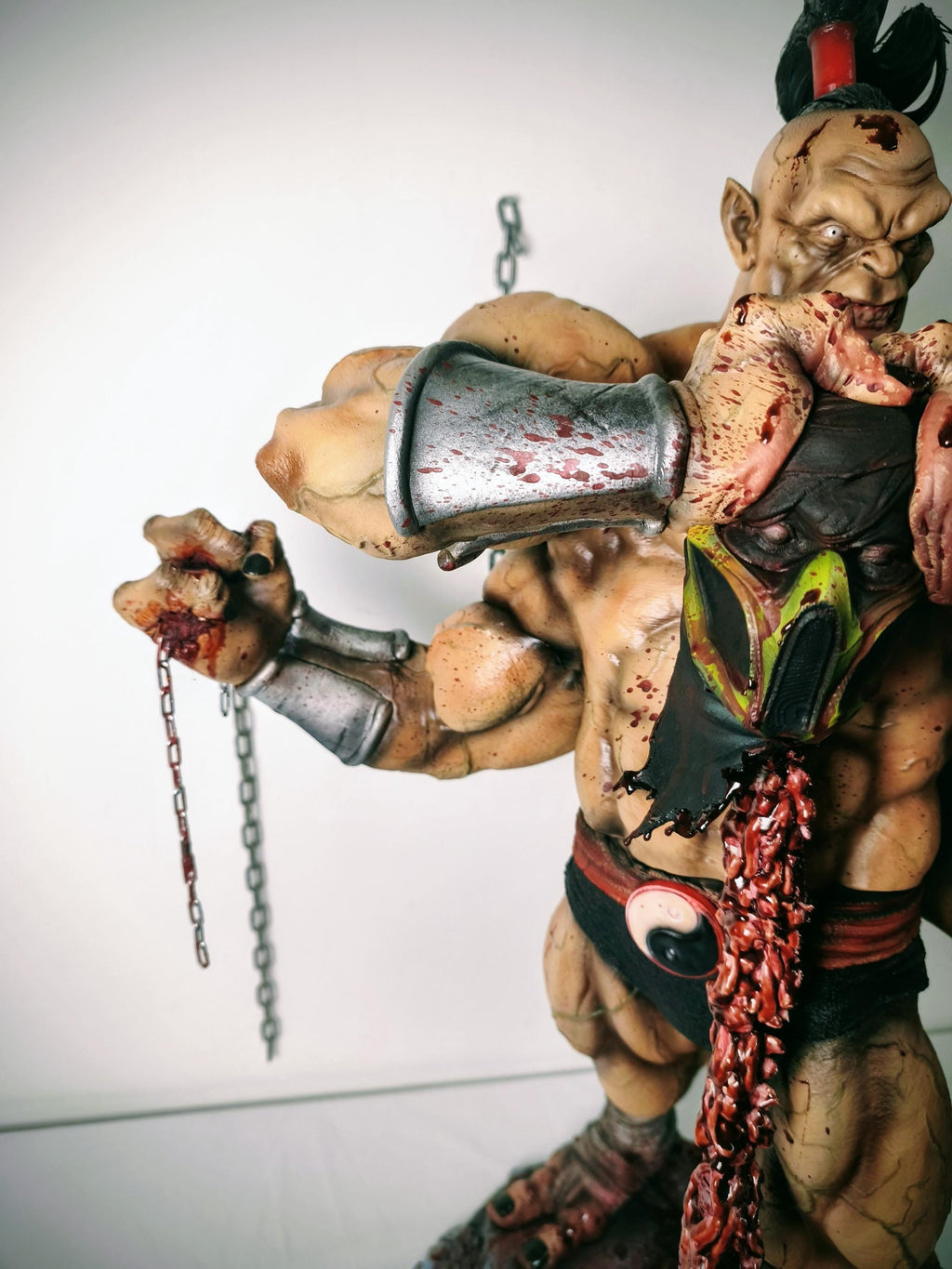 RELICS: Digital Remains - Goro Shokan Warrior Statua 1 Metro OOAK Mortal Kombat - Foto 16 | The Frame Beyond