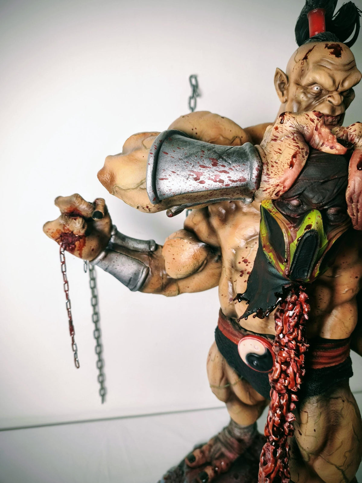 RELICS: Digital Remains - Goro Shokan Warrior Statua 1 Metro OOAK Mortal Kombat - Foto 16 | The Frame Beyond