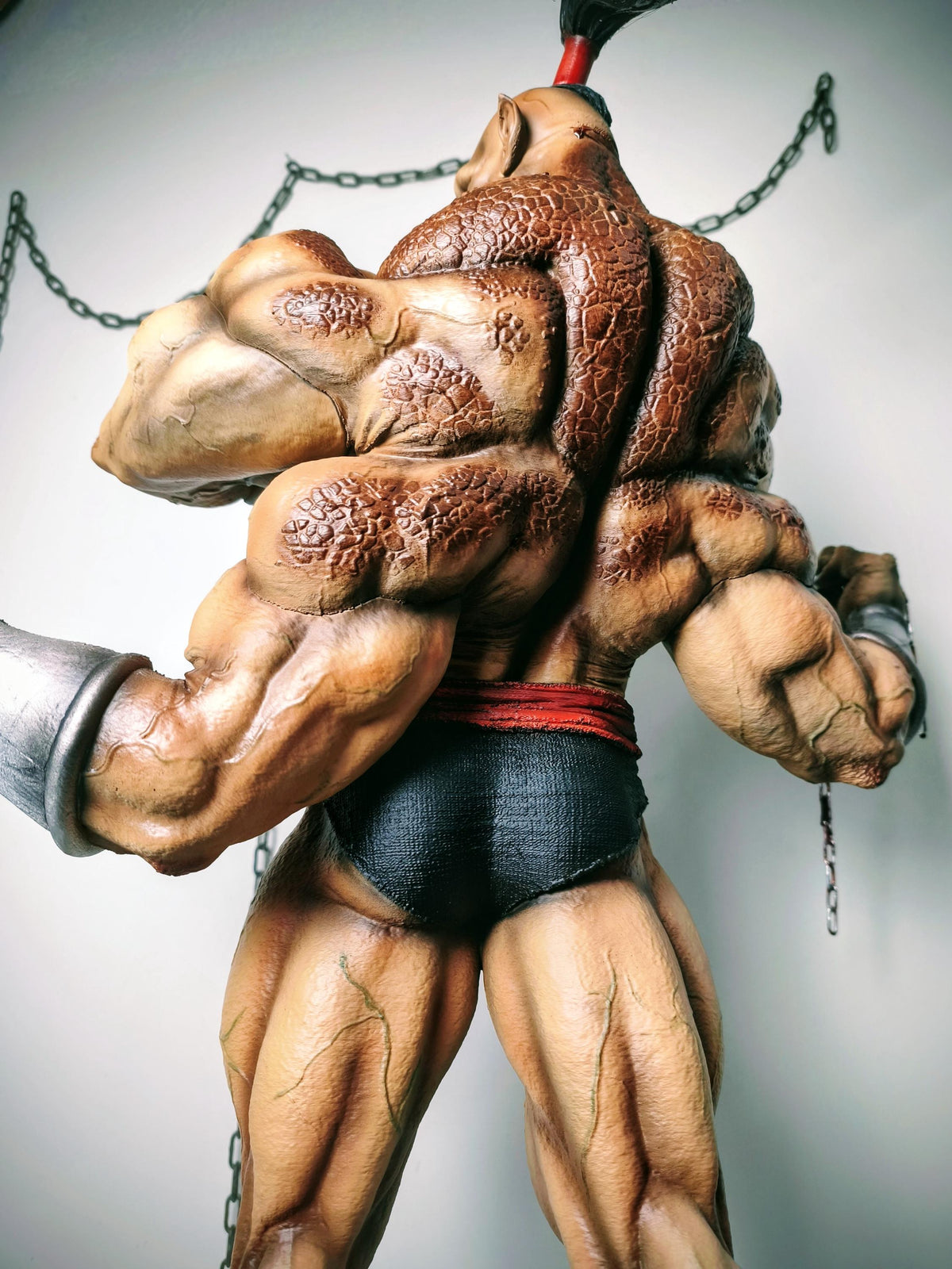 RELICS: Digital Remains - Goro Shokan Warrior Statua 1 Metro OOAK Mortal Kombat - Foto 4 | The Frame Beyond