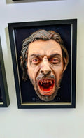 Nightmares in Frame - Lucian (Underworld) — Quadro 3D Scultura Parete Licantropo Vista frontale | The Frame Beyond