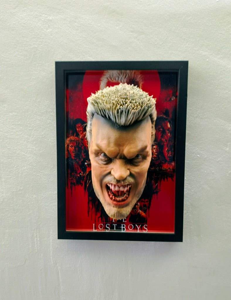 Nightmares in frame - David The Lost Boys Kiefer Sutherland Quadro 3D | The Frame Beyond