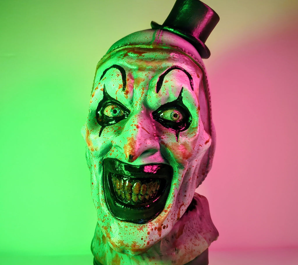 Art the Clown – Scultura da Collezione Ispirata a Terrifier | Handmade Horror Figure