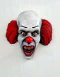 RELICS: The Last Cut - Pennywise 1990 (IT) — Vista frontale scultura da parete dipinta a mano | The Frame Beyond