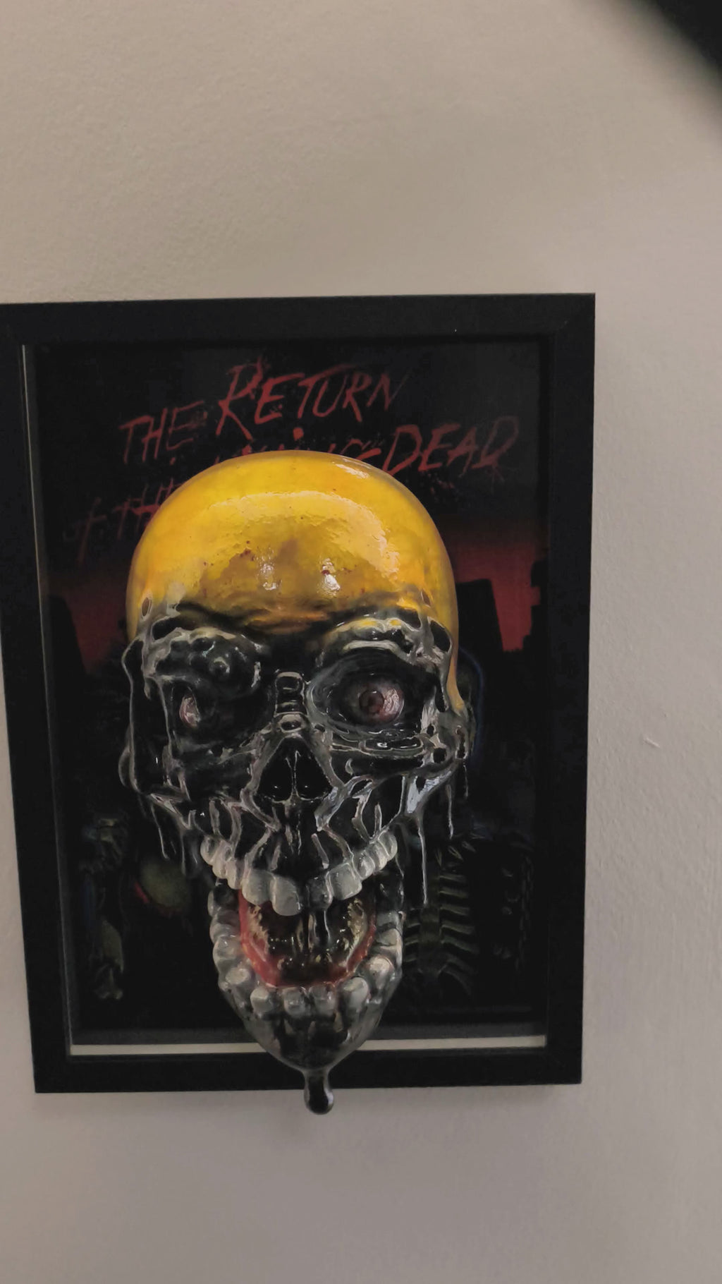Tarman 3D Wall Art – Quadro Horror Dipinto a Mano | Nightmares in Frame