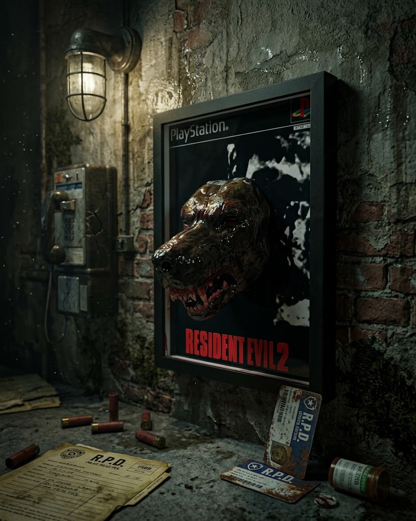 Cartes Mémoire - Chien Zombie (Resident Evil 2)