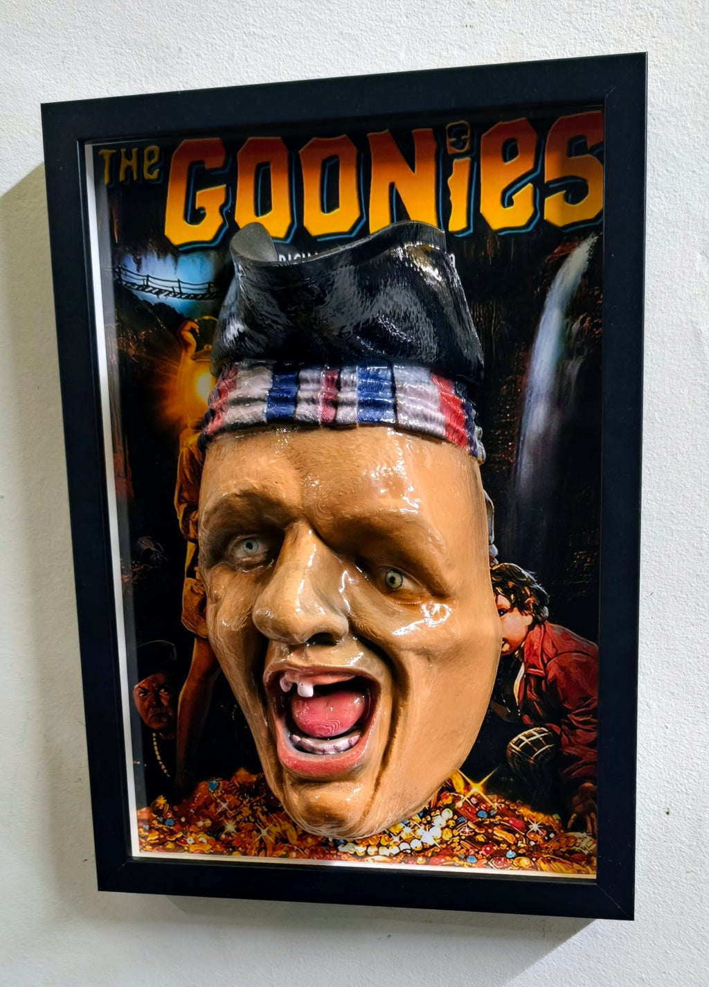 The Goonies 3D Wall Art – Sloth Pirate Handmade Frame | Framed Cults