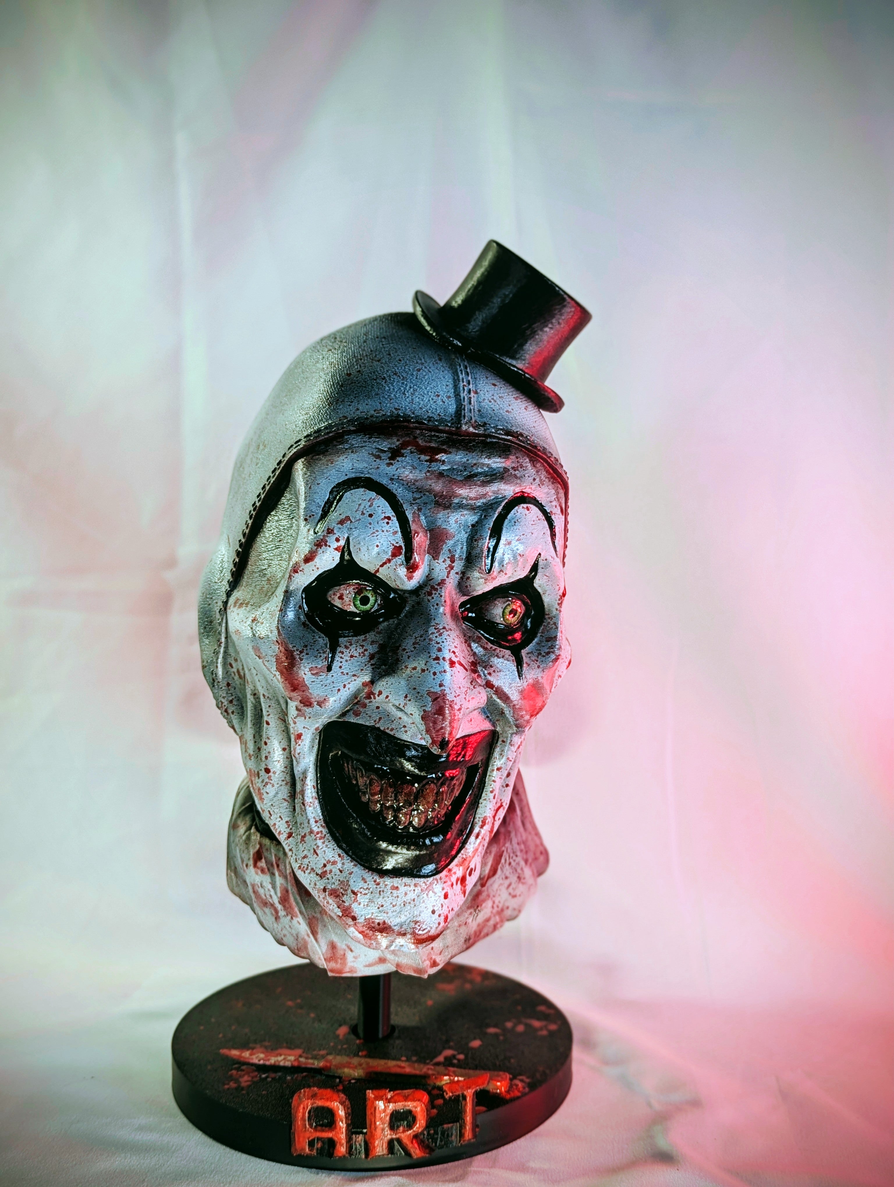 Art the Clown – Scultura da Collezione Ispirata a Terrifier | Handmade Horror Figure