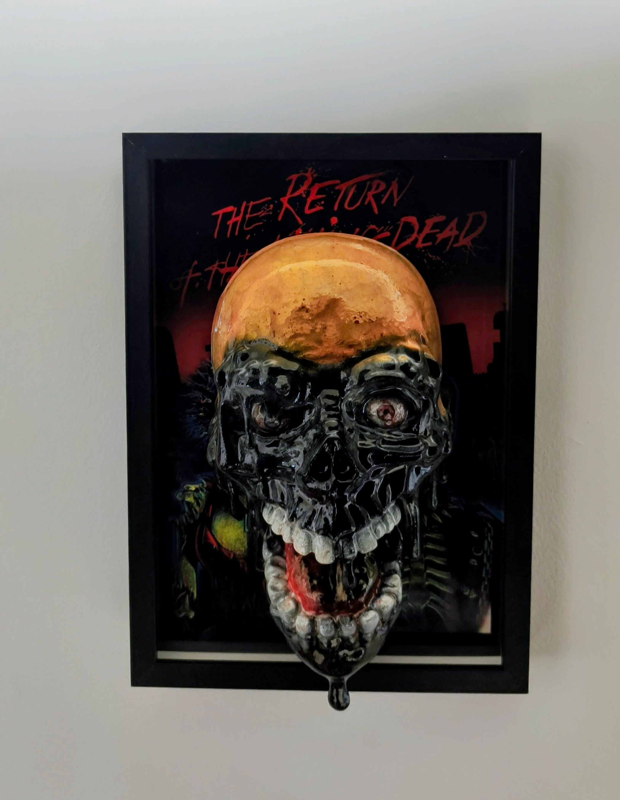 Tarman 3D Wall Art – Quadro Horror Dipinto a Mano | Nightmares in Frame
