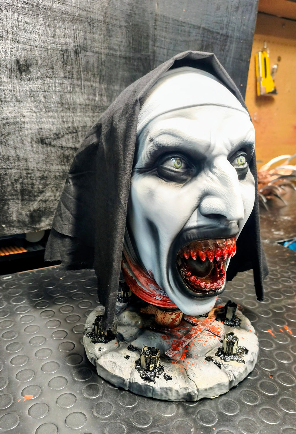 The Veiled Abbey Demon - 3D wall art detail 15
