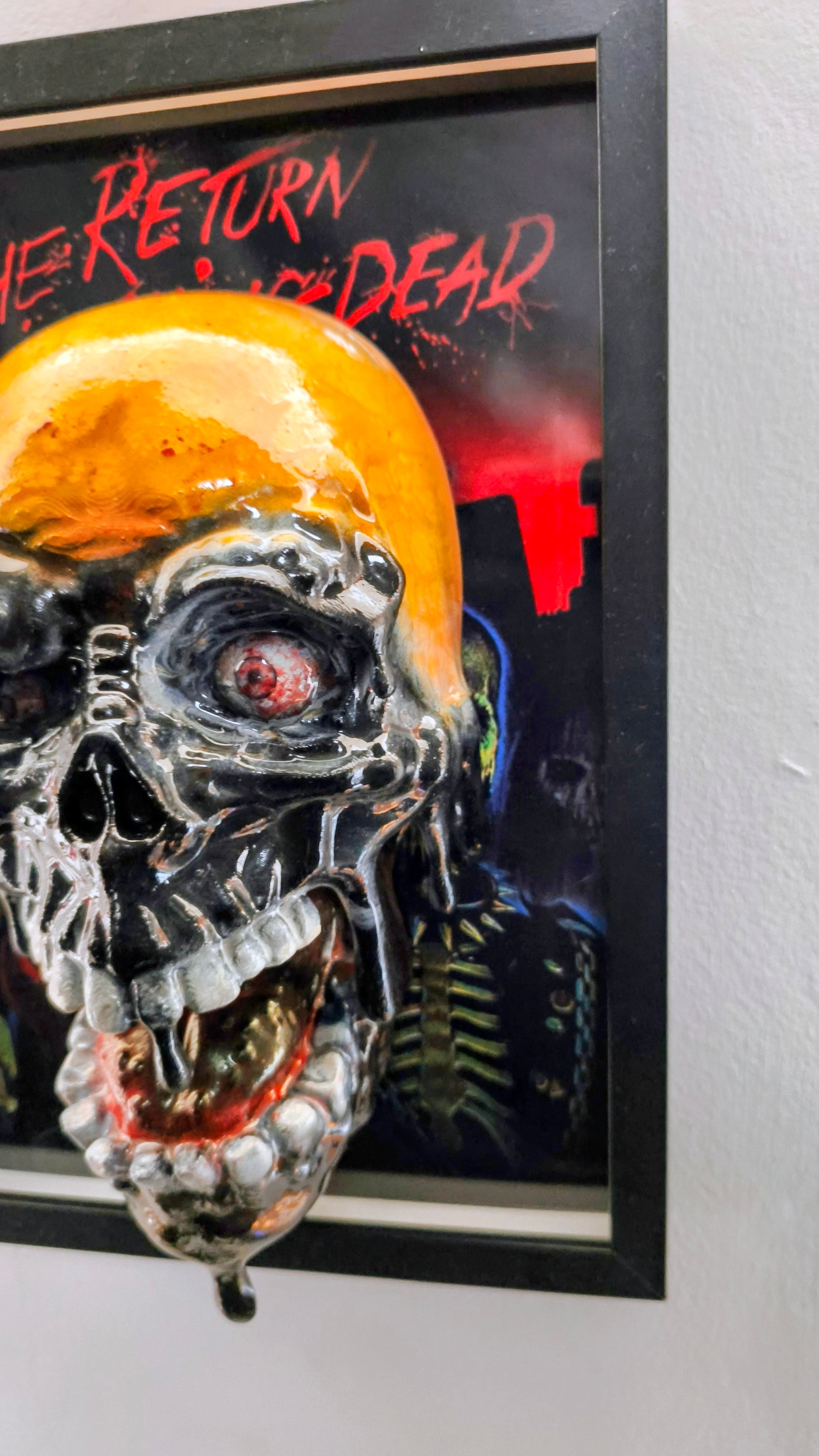 Tarman 3D Wall Art – Quadro Horror Dipinto a Mano | Nightmares in Frame