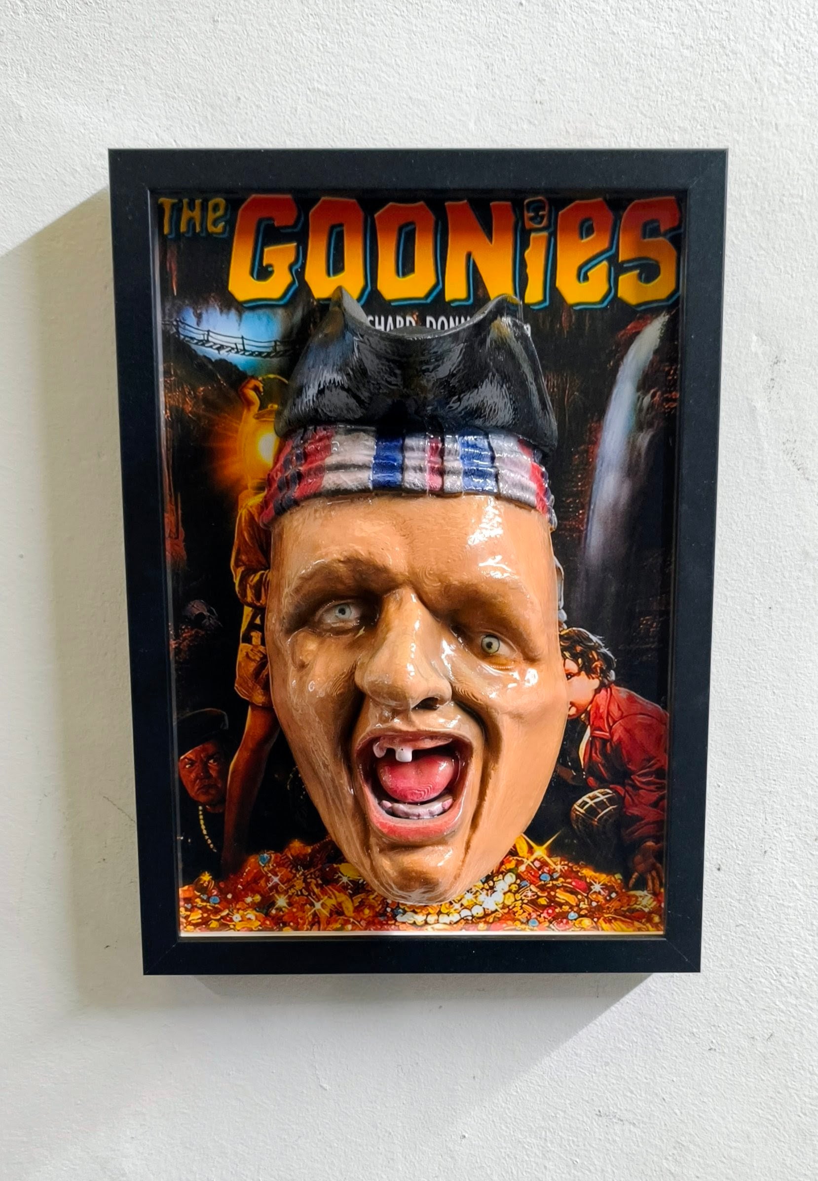 The Goonies 3D Wall Art – Sloth Pirate Handmade Frame | Framed Cults