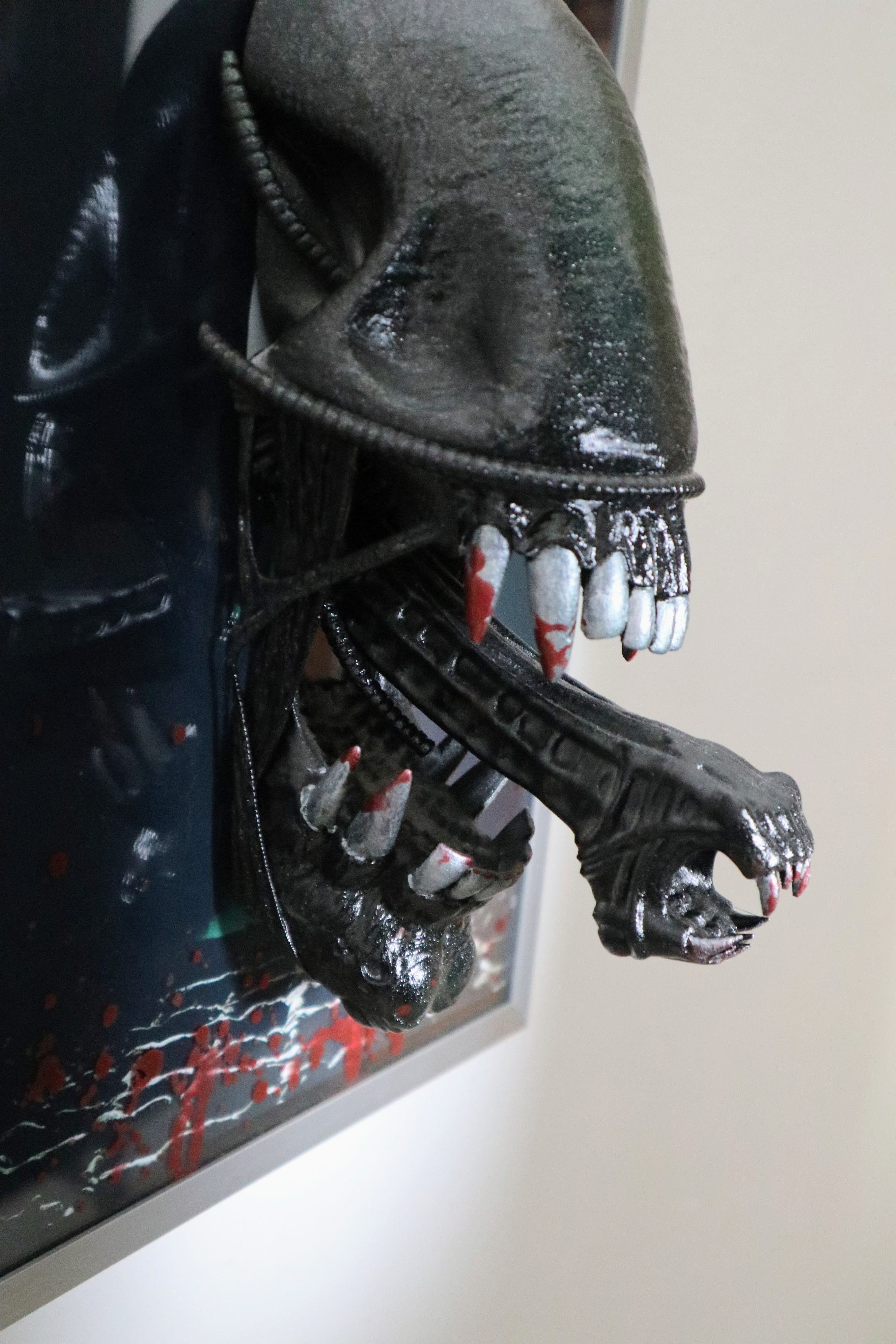 Alien Xenomorph • Hand-painted 3D painting