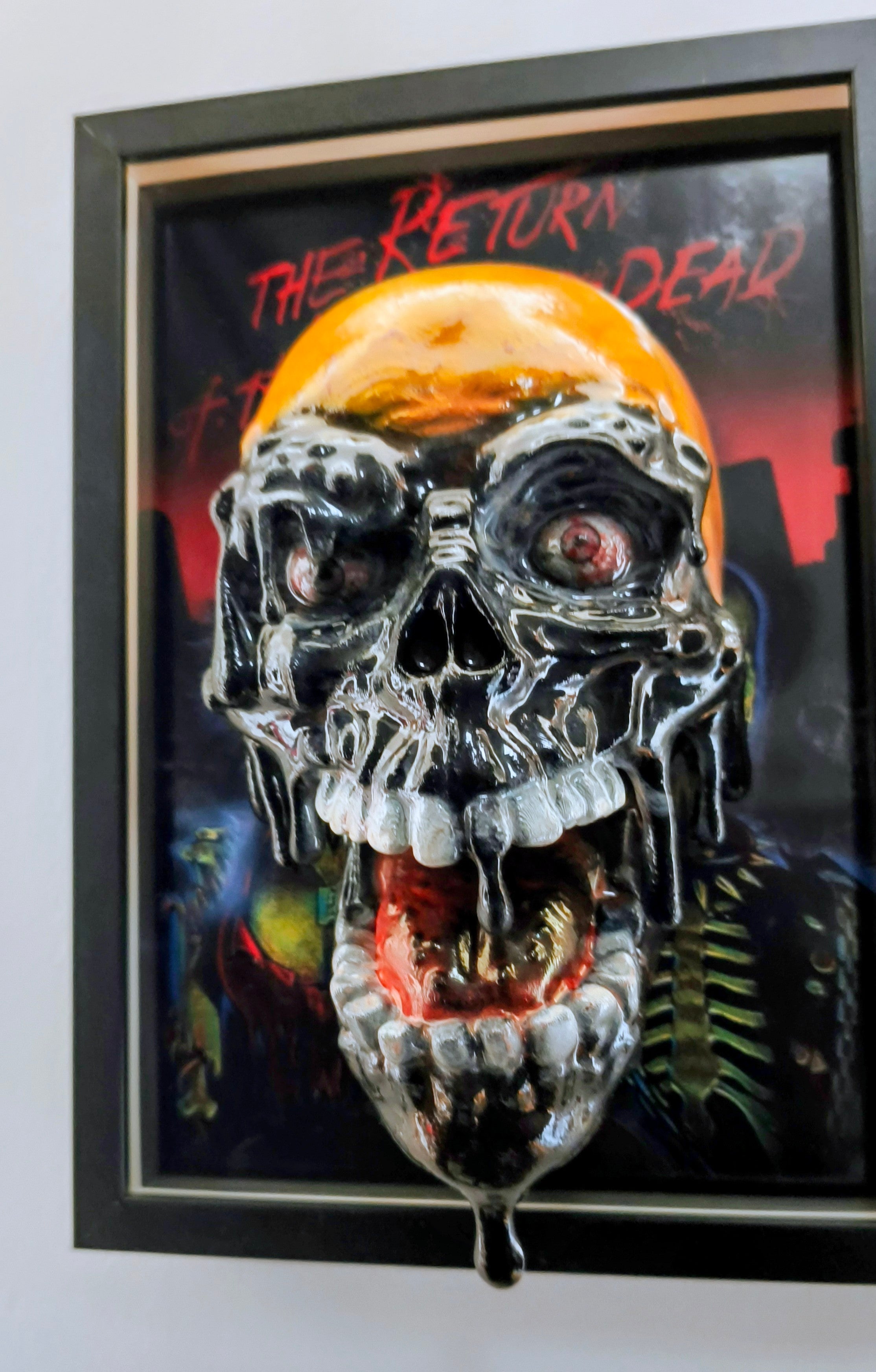 Tarman 3D Wall Art – Quadro Horror Dipinto a Mano | Nightmares in Frame